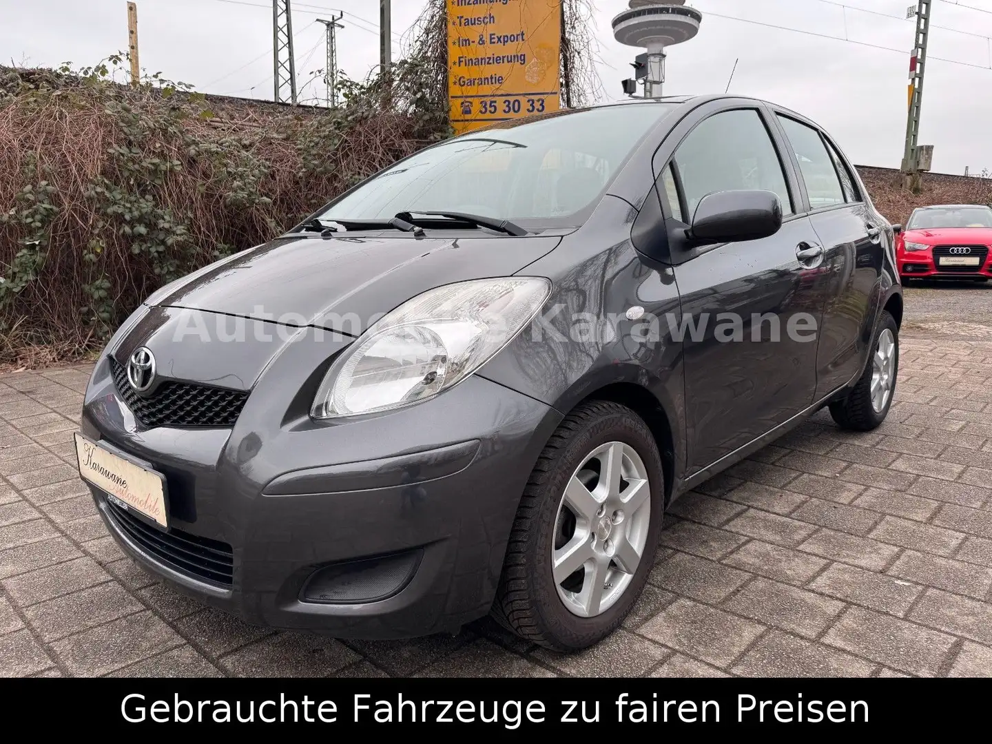 Toyota Yaris Cool*Klima*Voll Scheckheft gepflegt*2.Hand Grau - 1