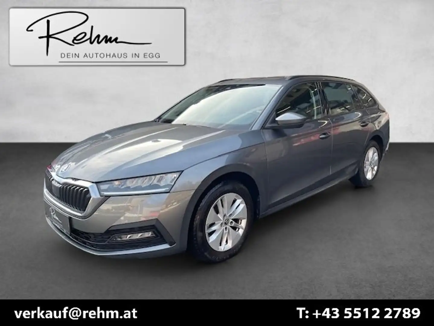Skoda Octavia Ambition 2.0 TDI DSG LED AHK RFK Grau - 1