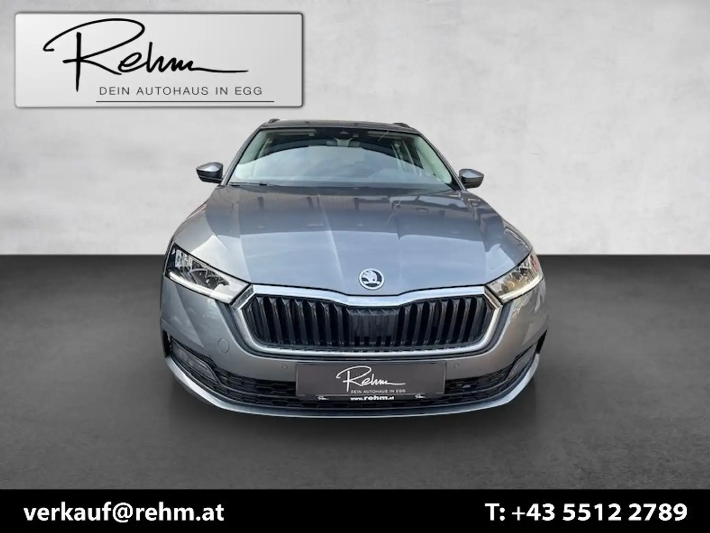 Skoda Octavia Ambition 2.0 TDI DSG LED AHK RFK Grau - 2