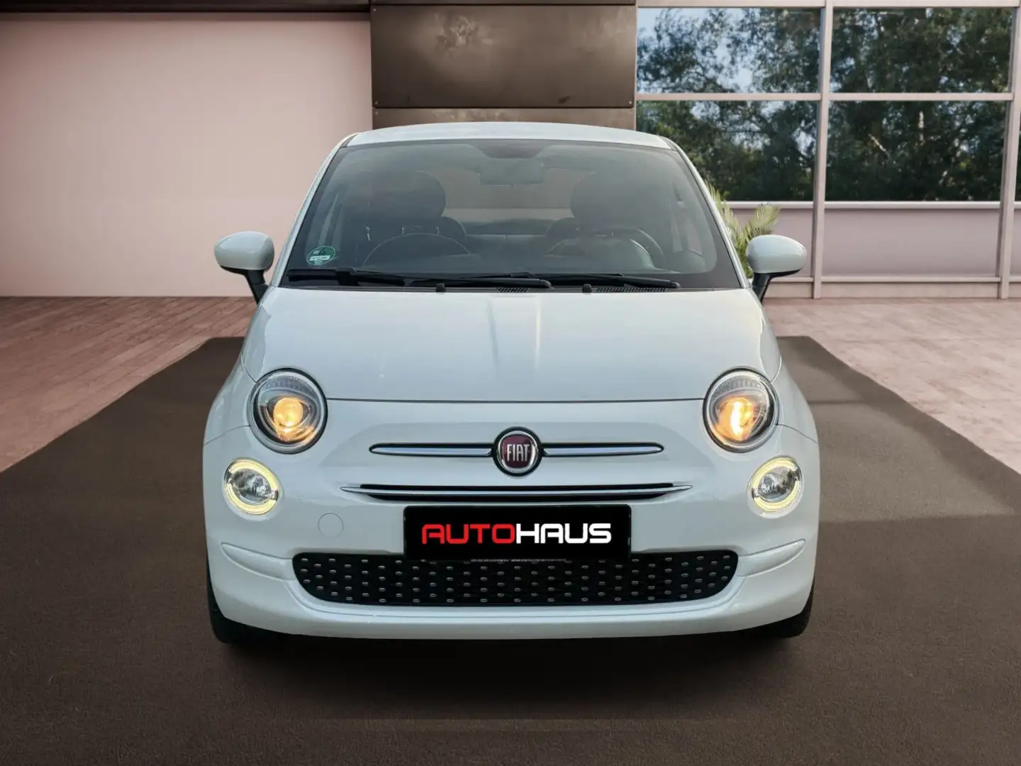 Fiat 500 Weiß - 2