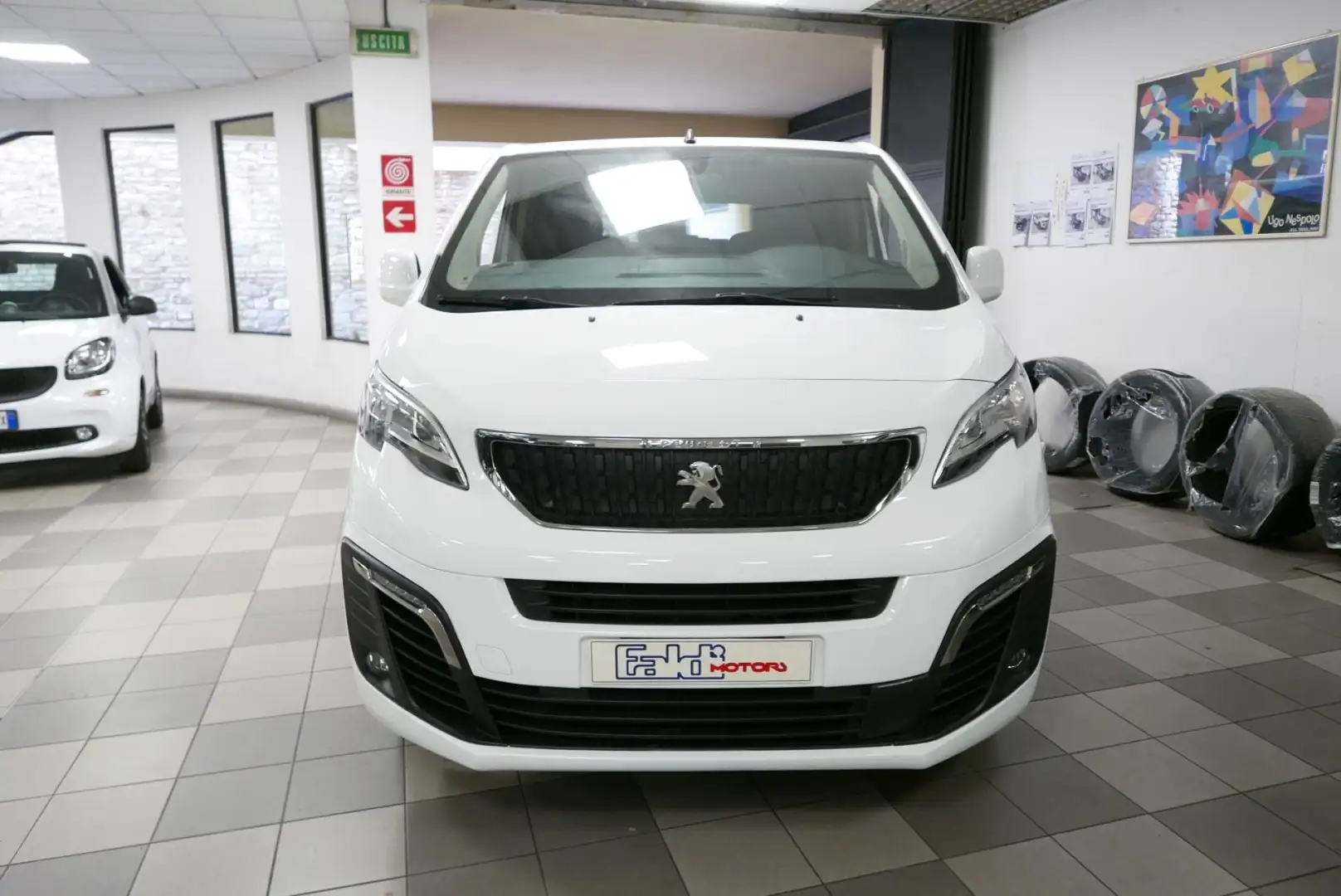 Peugeot Traveller BlueHDi 100 S&S Compact Business 8 Posti + IVA Bianco - 2
