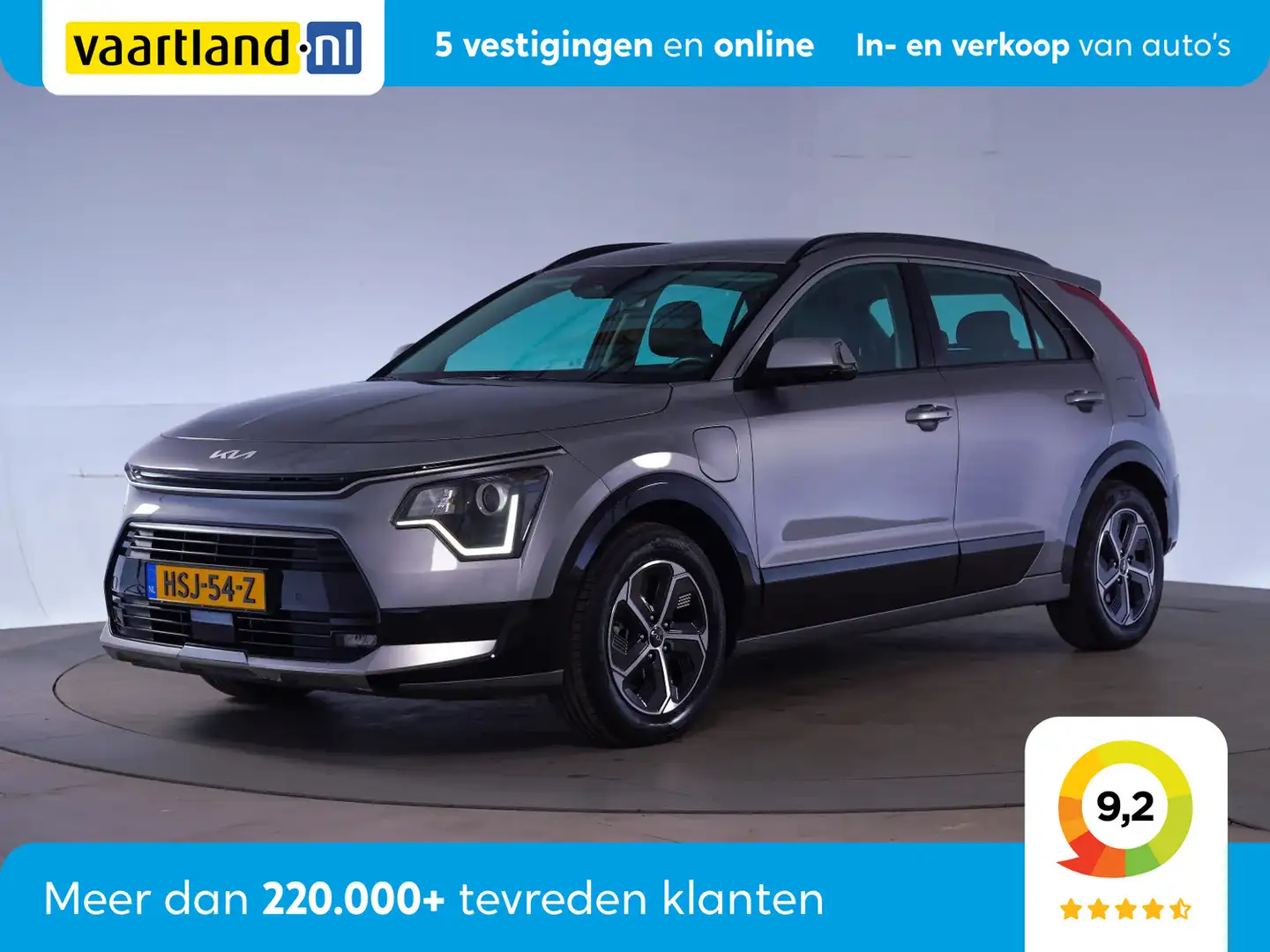 Kia Niro 1.6 GDi PHEV DynamicLine [ LED Navi Adapt.cruise ] Gris - 1