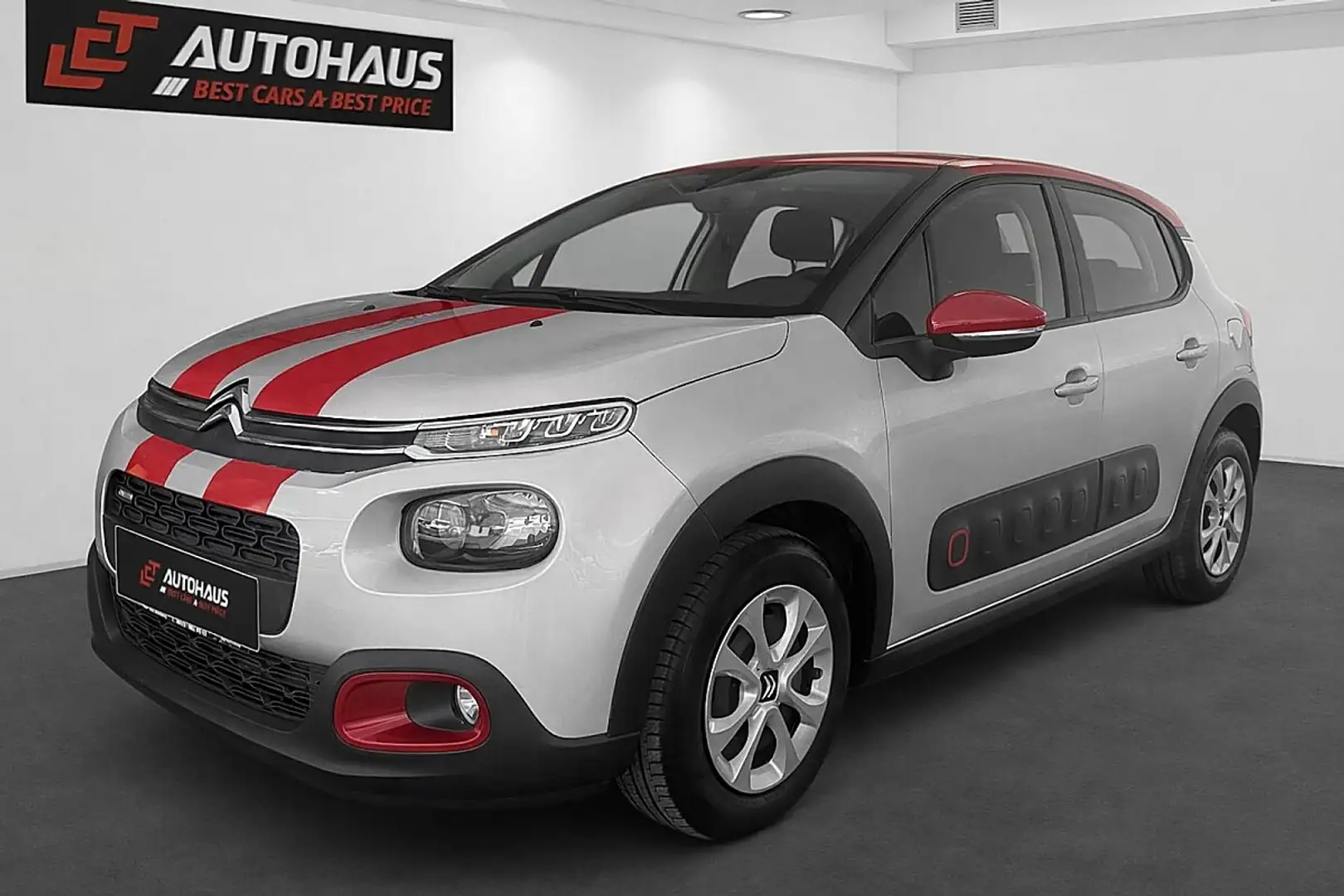 Citroen C3 PureTech 82 | SEHR GEPFLEGTER ZUSTAND | Grau - 1