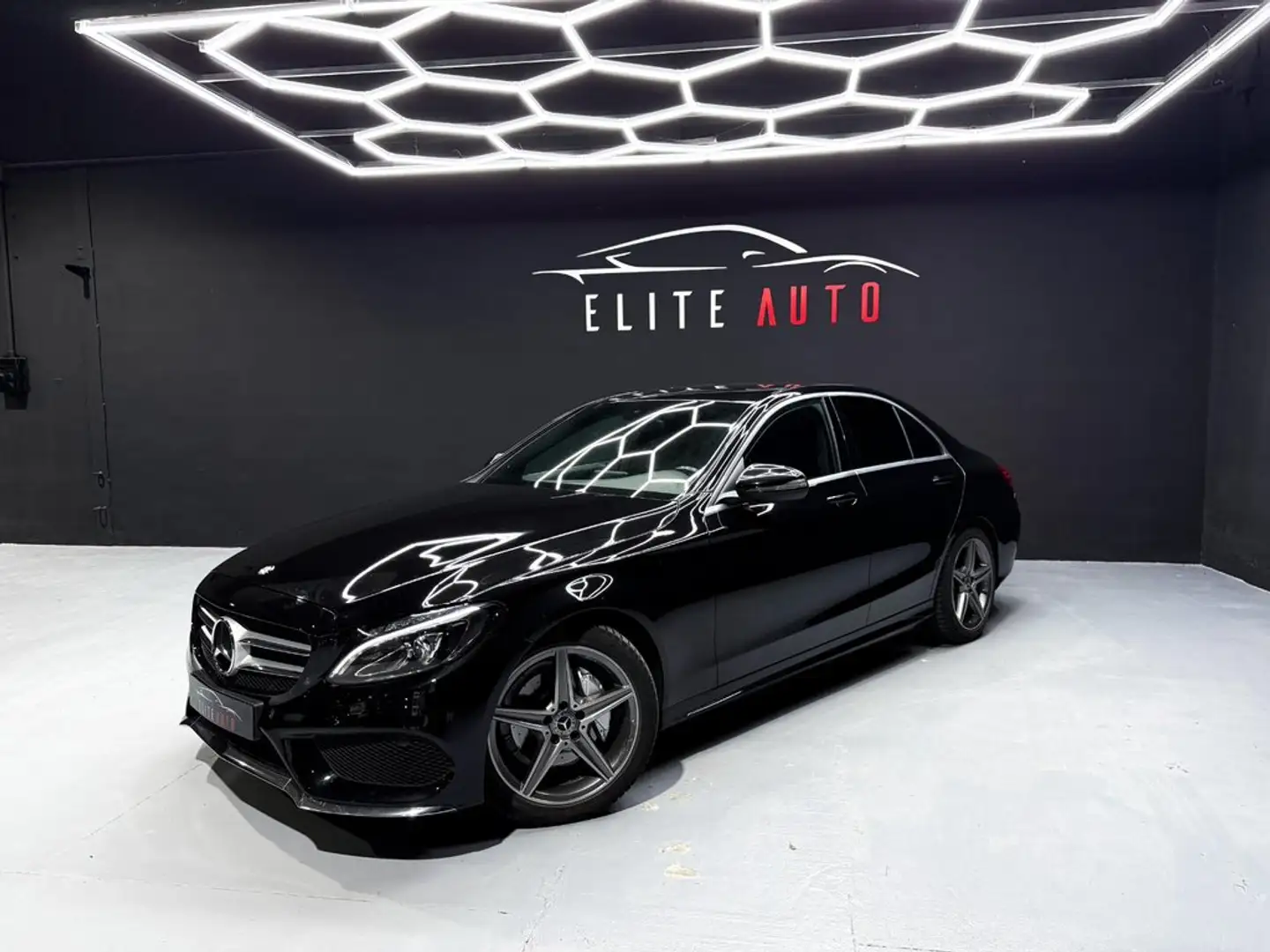 Mercedes-Benz C 200 d AMG Line Negro - 2