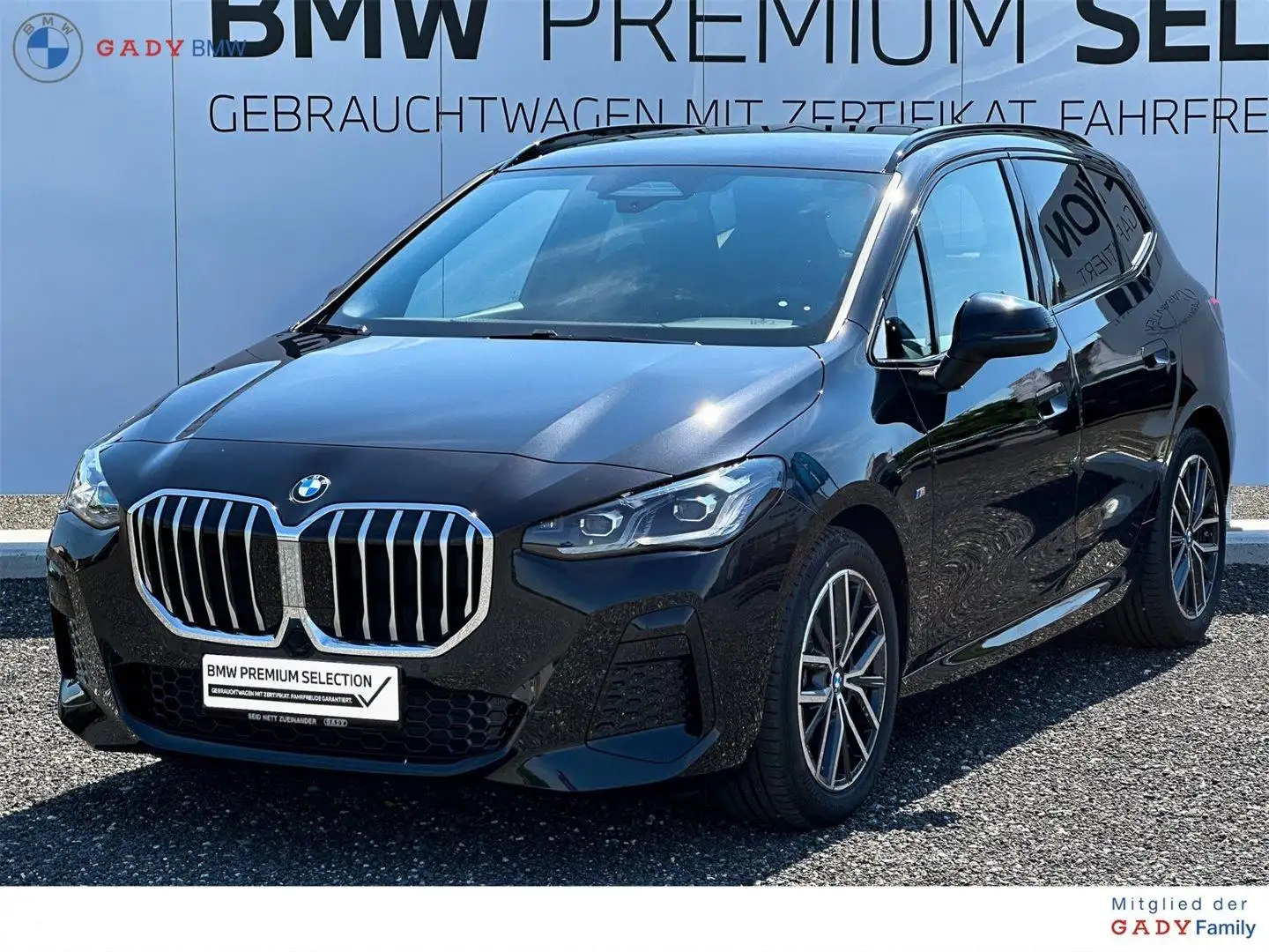 BMW 220 d Active Tourer Schwarz - 1