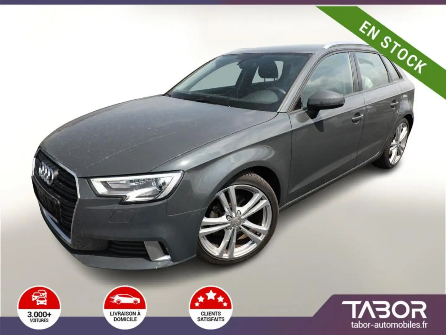 Audi A3 35 TFSI 150 S-tronic Sport Gris - 1