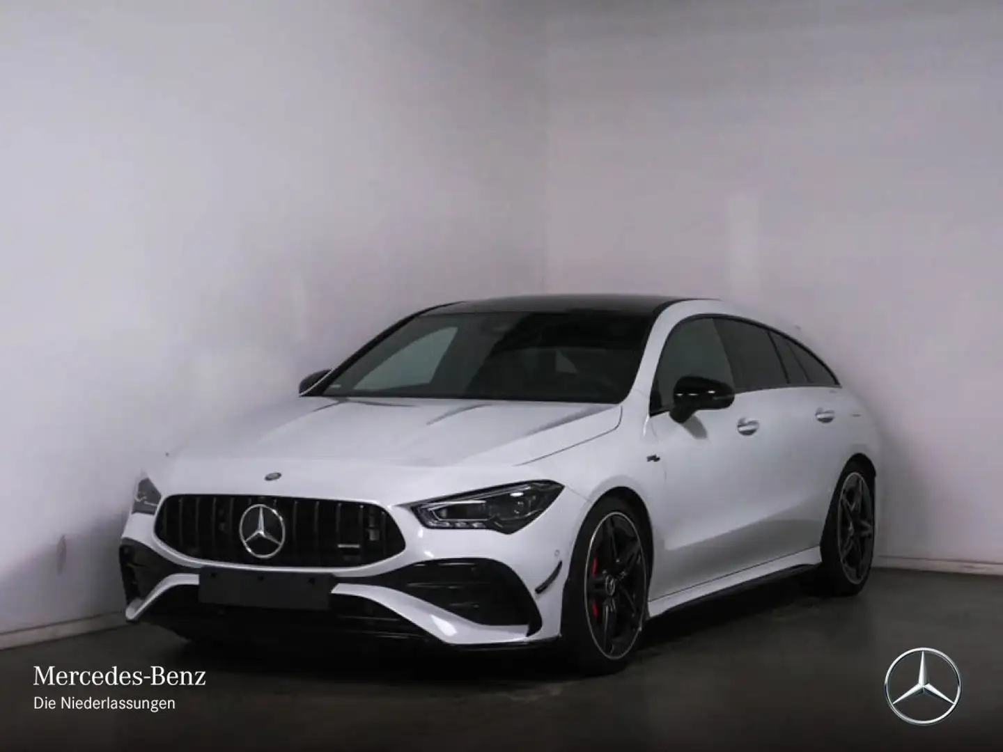 Mercedes-Benz CLA 35 AMG CLA 35 4M AMG+PANO+360°+MULTIBEAM+BURMESTER+TOTW Weiß - 2