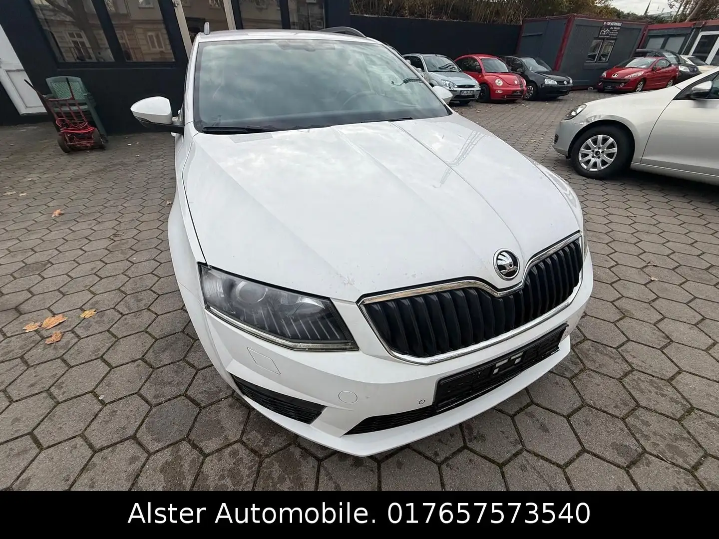 Skoda Octavia Combi RS 4x4 2,0 TDI DSG 184PS *VOLL* Blanc - 1