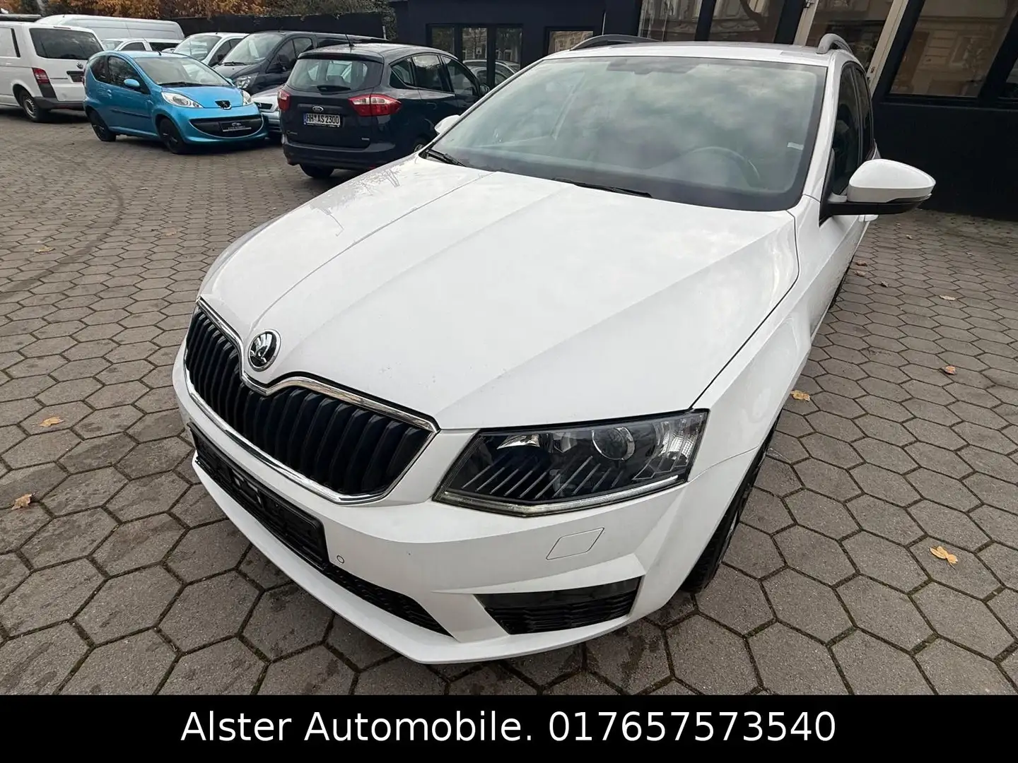 Skoda Octavia Combi RS 4x4 2,0 TDI DSG 184PS *VOLL* Blanc - 2
