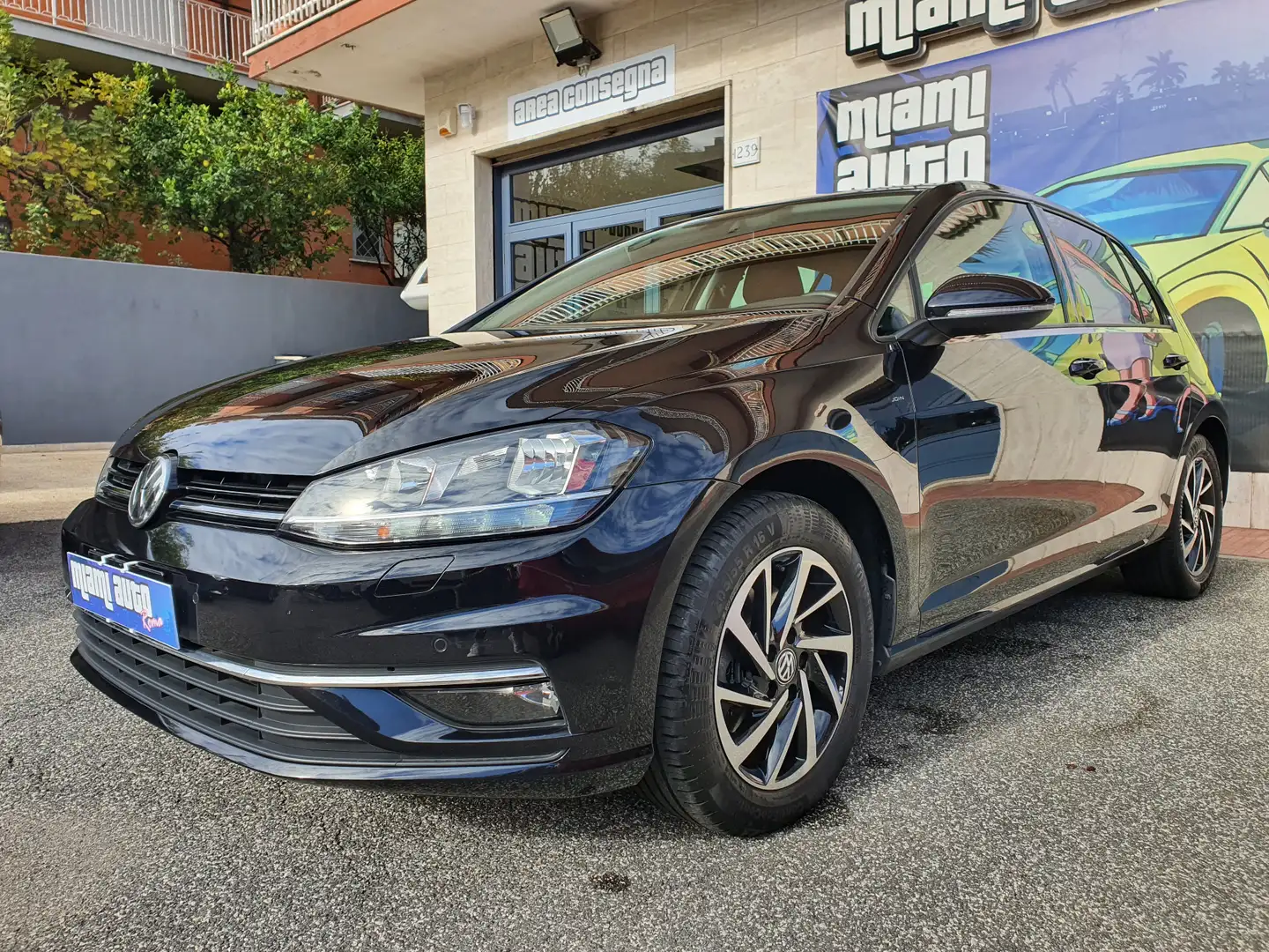 Volkswagen Golf 5p 2.0 TDI JOIN 150cv DSG UNIP TAGL GAR UFF NAV Schwarz - 2