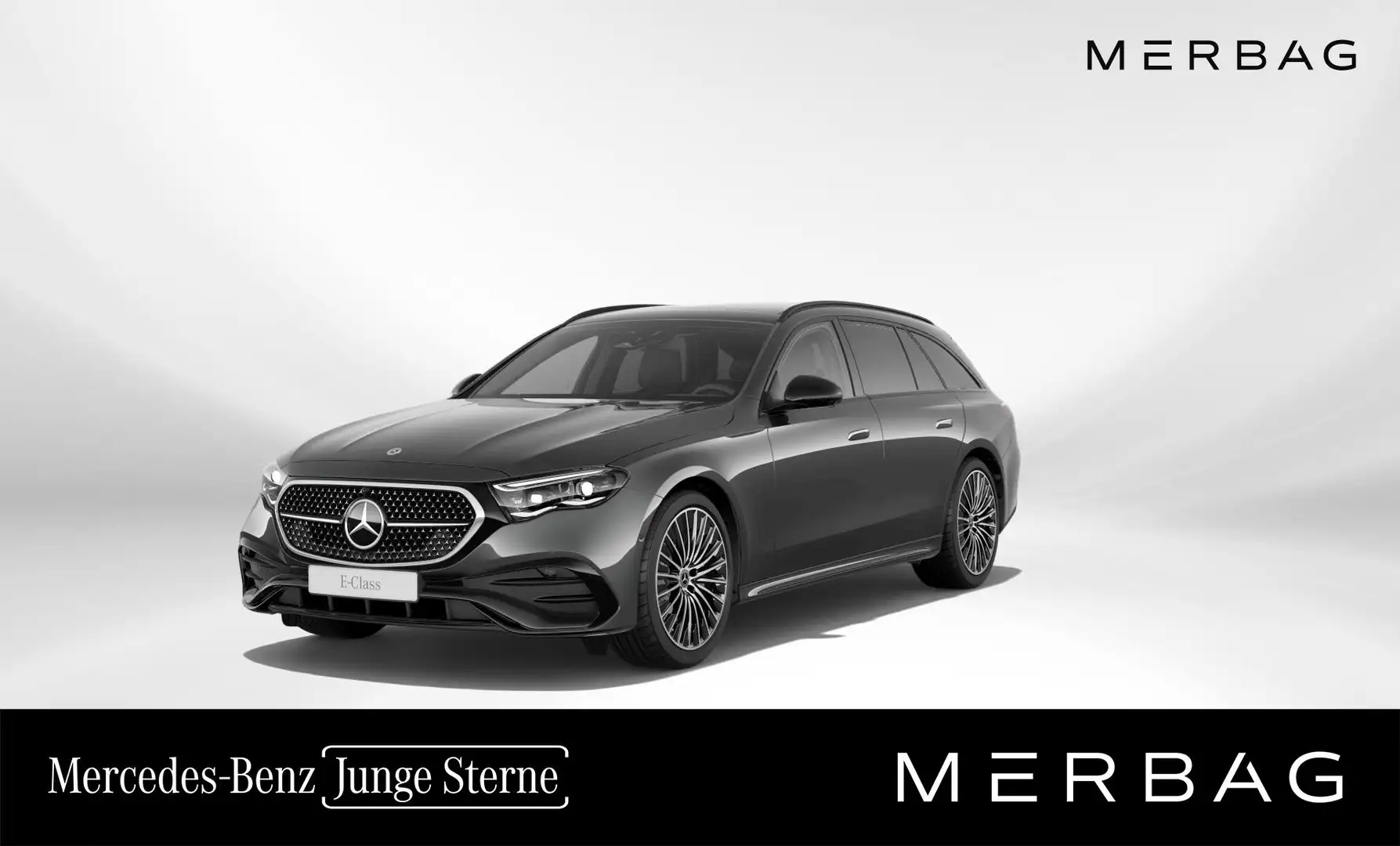 Mercedes-Benz E 220 d T-Modell AMG line Grau - 1