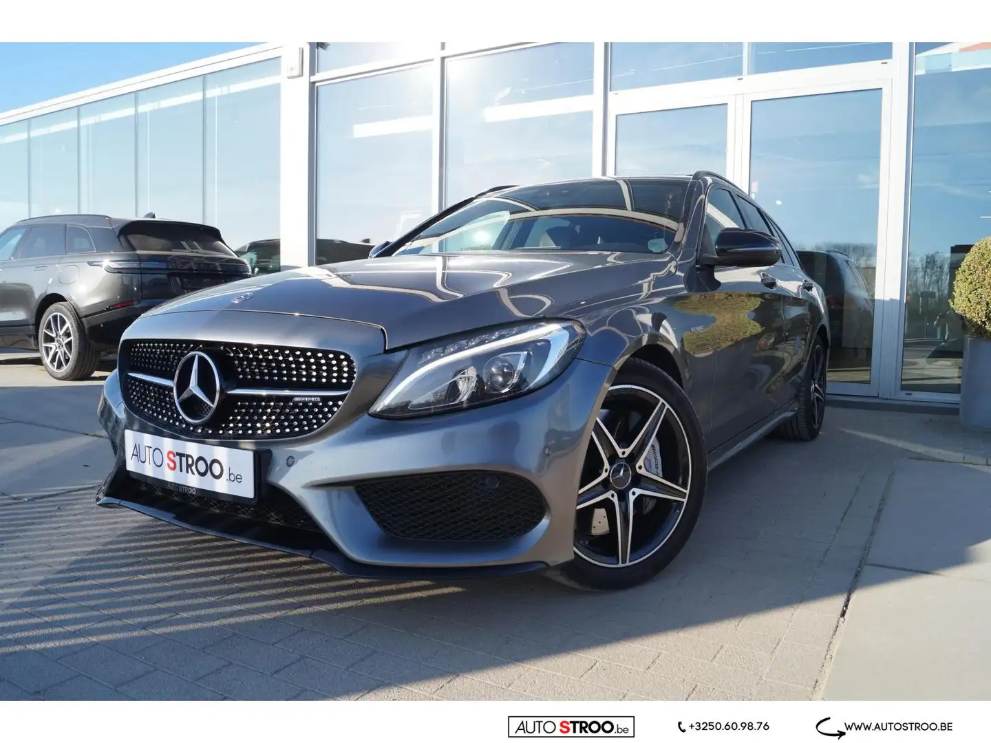 Mercedes-Benz C 43 AMG 4MATIC SPORTEXHAUST l Burmester l PANO Gris - 2