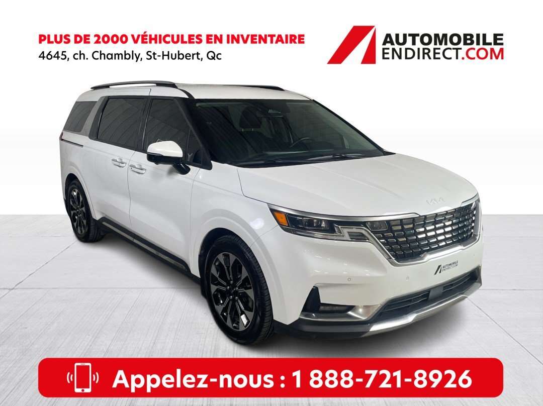 2024 Kia Carnival EX+ Mags Cuir GPS Sièges Chauffants