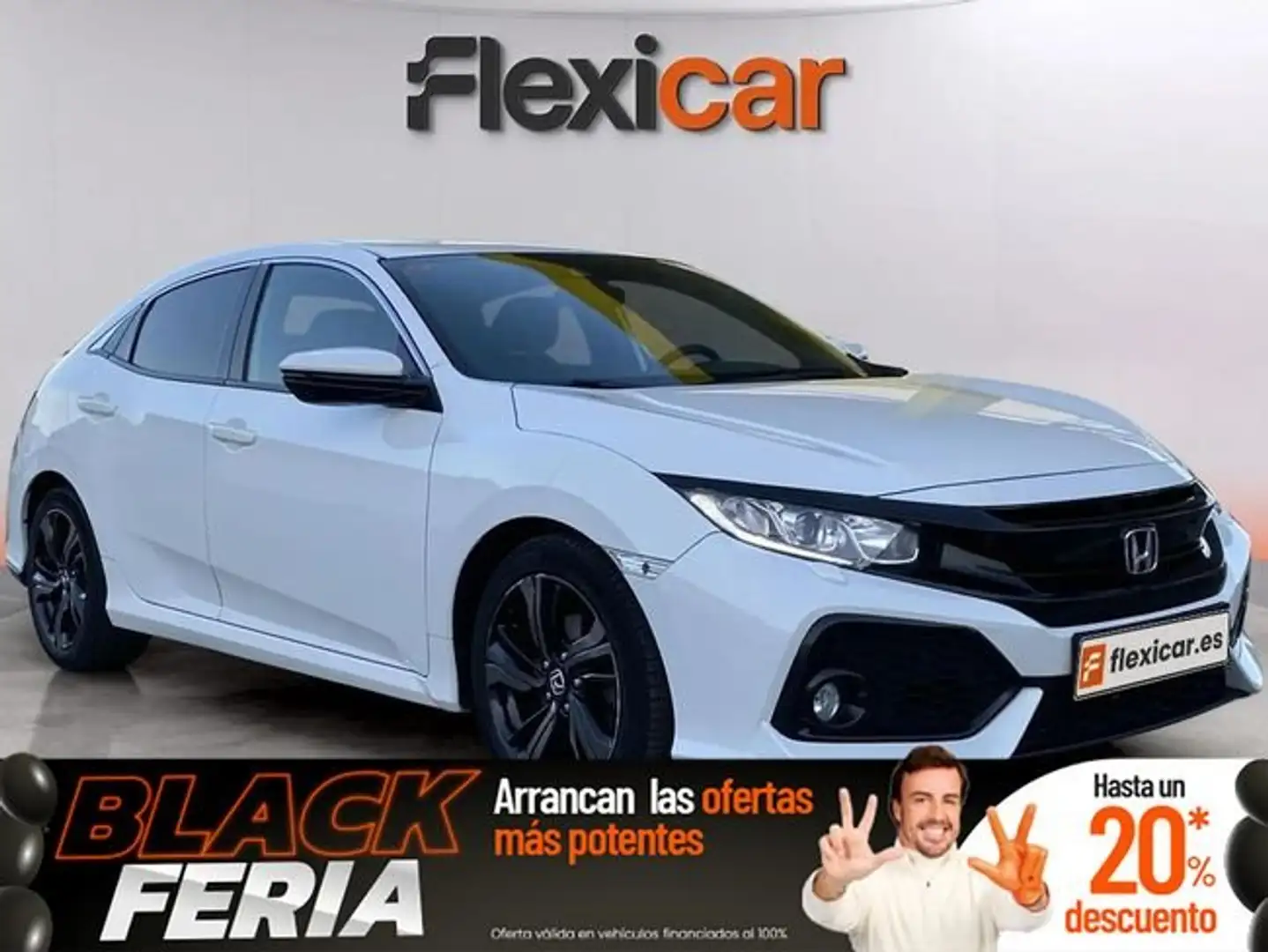 Honda Civic 1.0 VTEC Turbo Comfort Blanc - 1