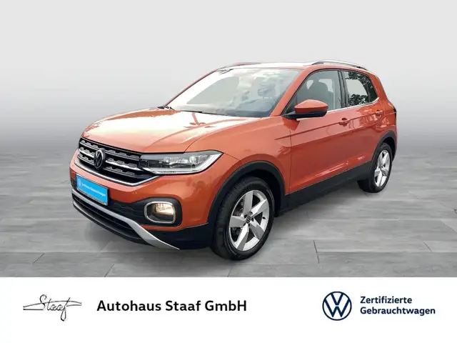 2022 Volkswagen T-Cross in Orange for sale
