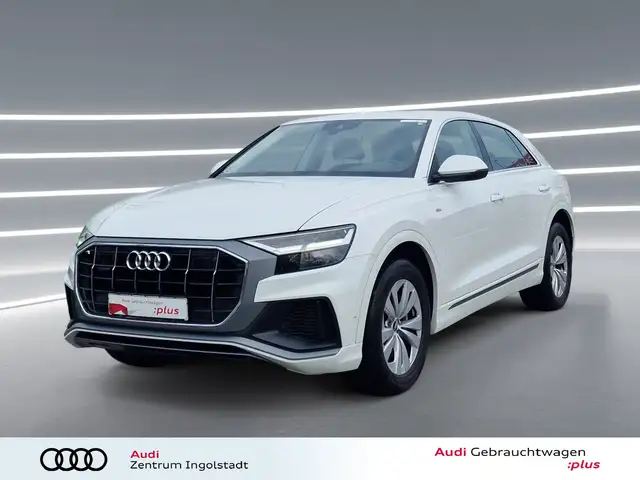 Audi Q8 55 TFSI e qu S line AHK Luftfahrw. Leder Kam.
