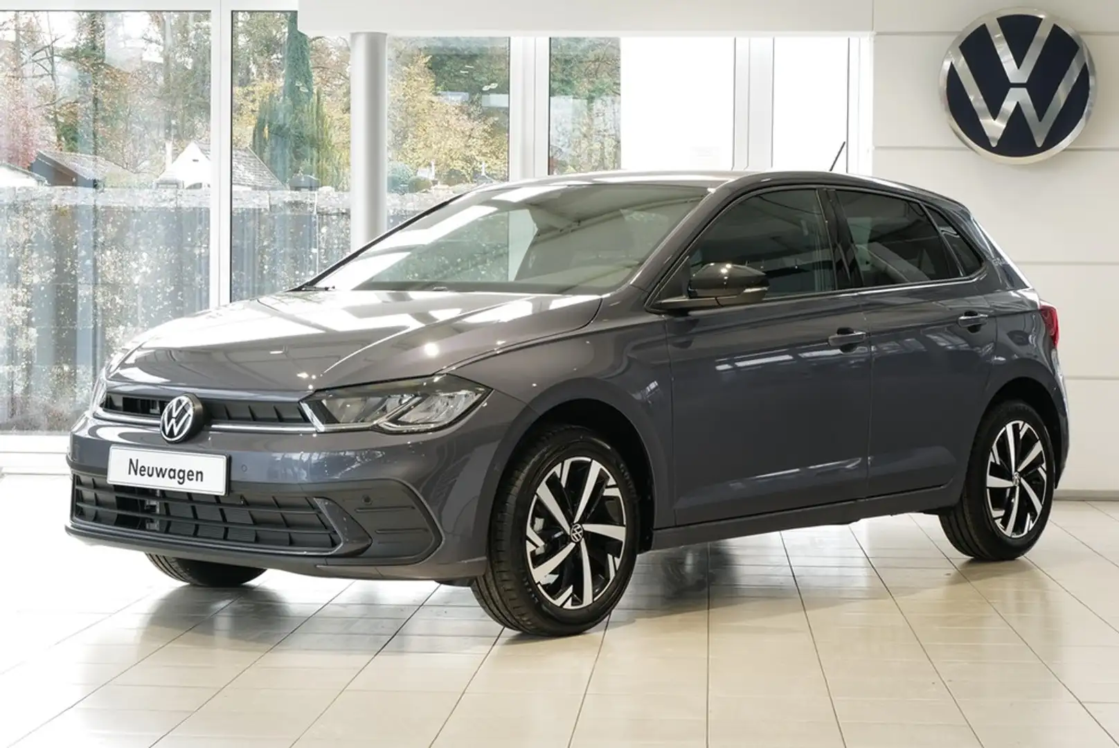 Volkswagen Polo 1.0TSI DSG Goal Plus-Paket Rkam Totwinkel ACC Gris - 1