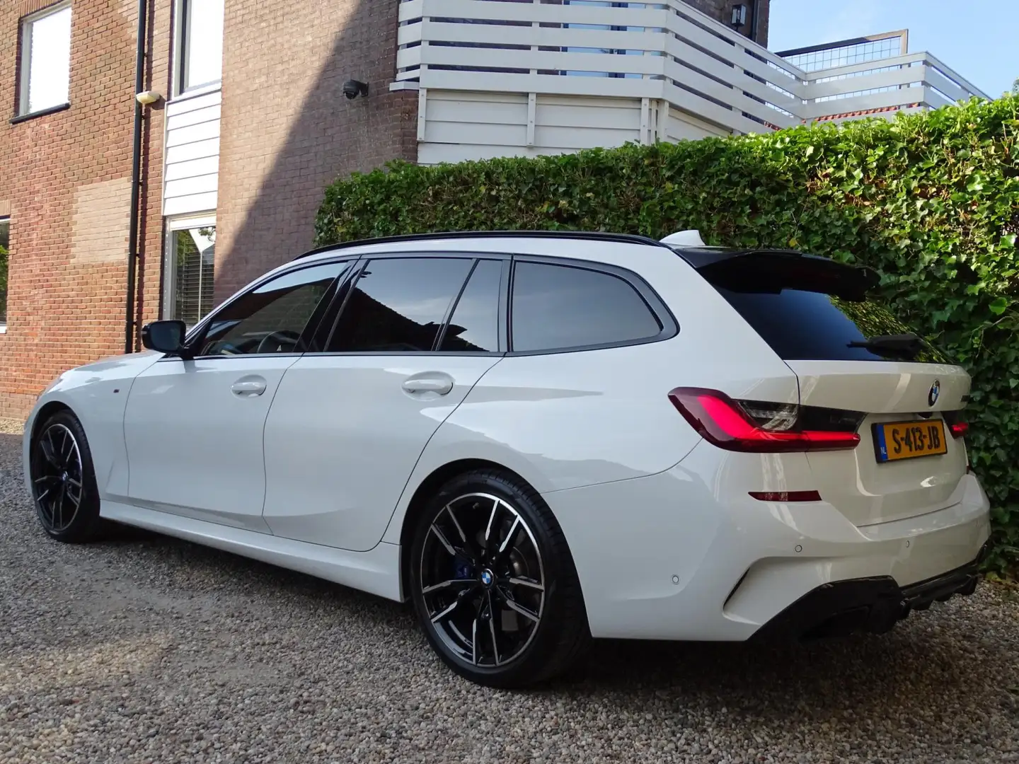 BMW 340 3-serie Touring M340 XDrive High Executive | 340PK Blanc - 2