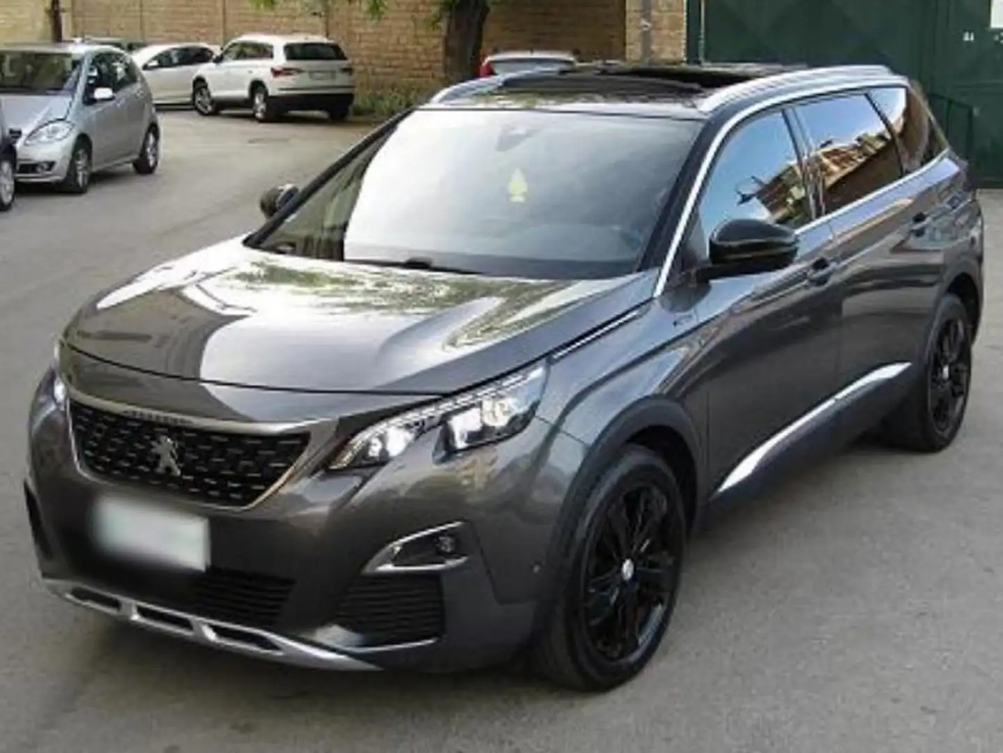 Peugeot 5008 5008 II 2016 1.6 bluehdi GT Line TETTO PANORAMICO Grigio - 1
