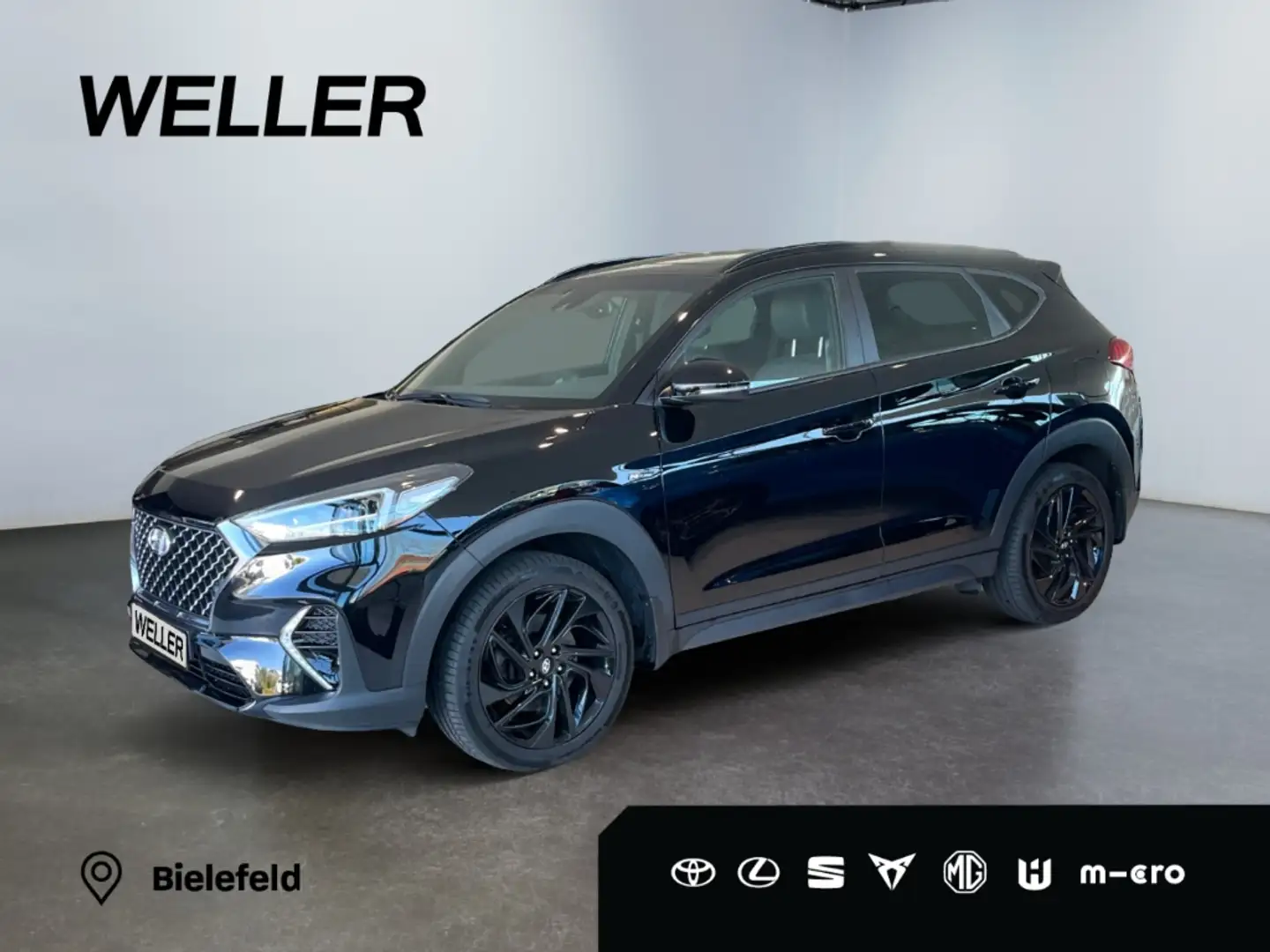 Hyundai TUCSON blue 1.6 CRDi 4WD DCT Premium *360*LED*19''* Schwarz - 1