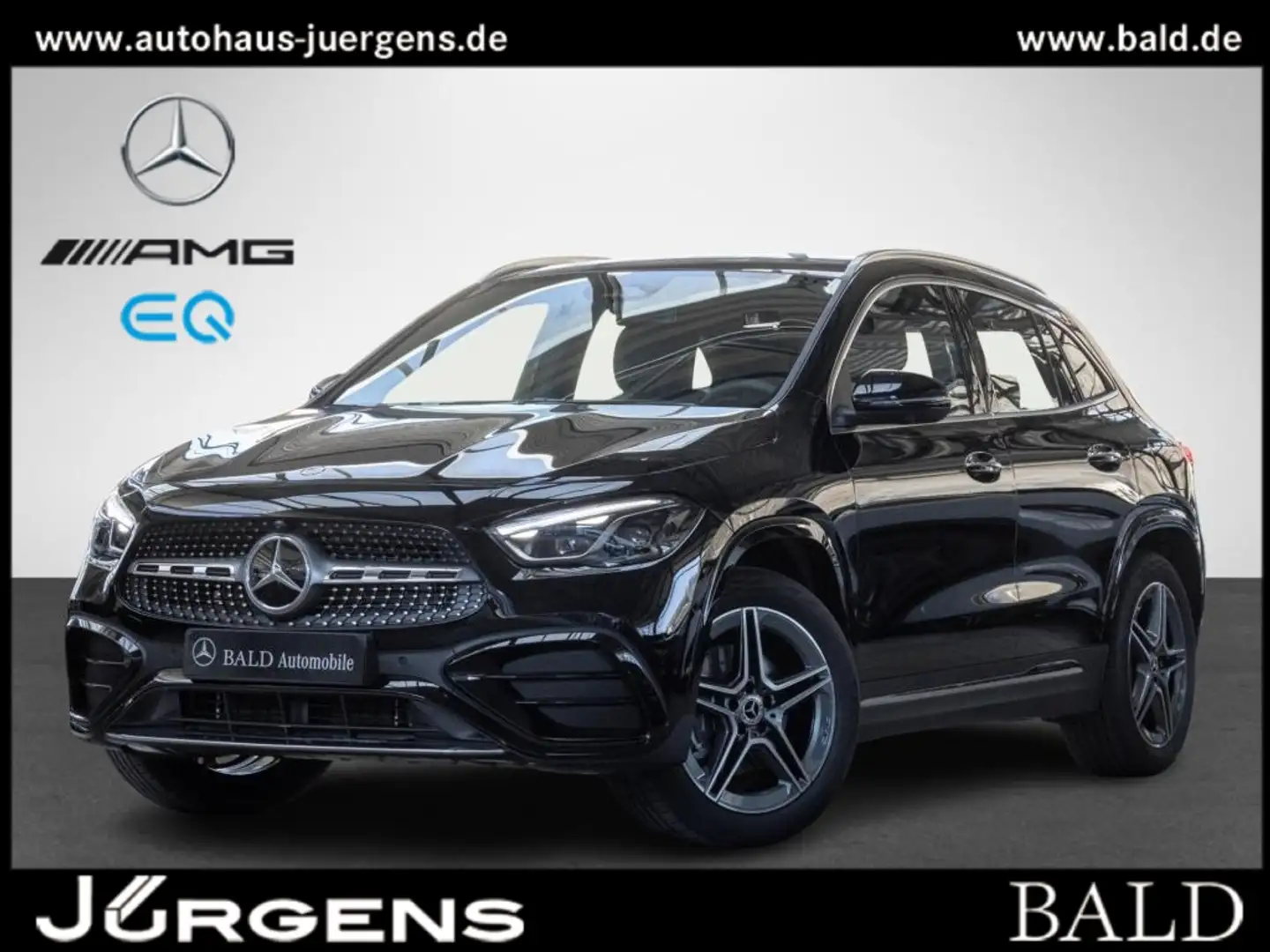Mercedes-Benz GLA 180 AMG+MBUX+Wide+Pano+Navi+360+MBeam+Totw Schwarz - 1