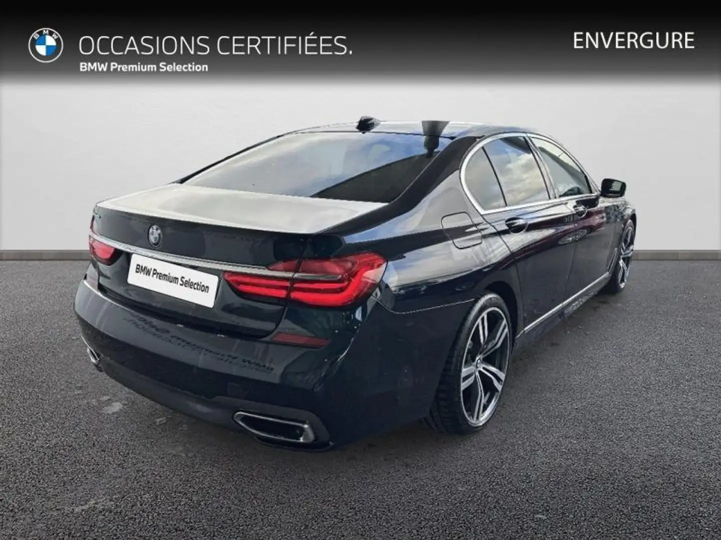 BMW 725 725dA 231ch M Sport Schwarz - 2