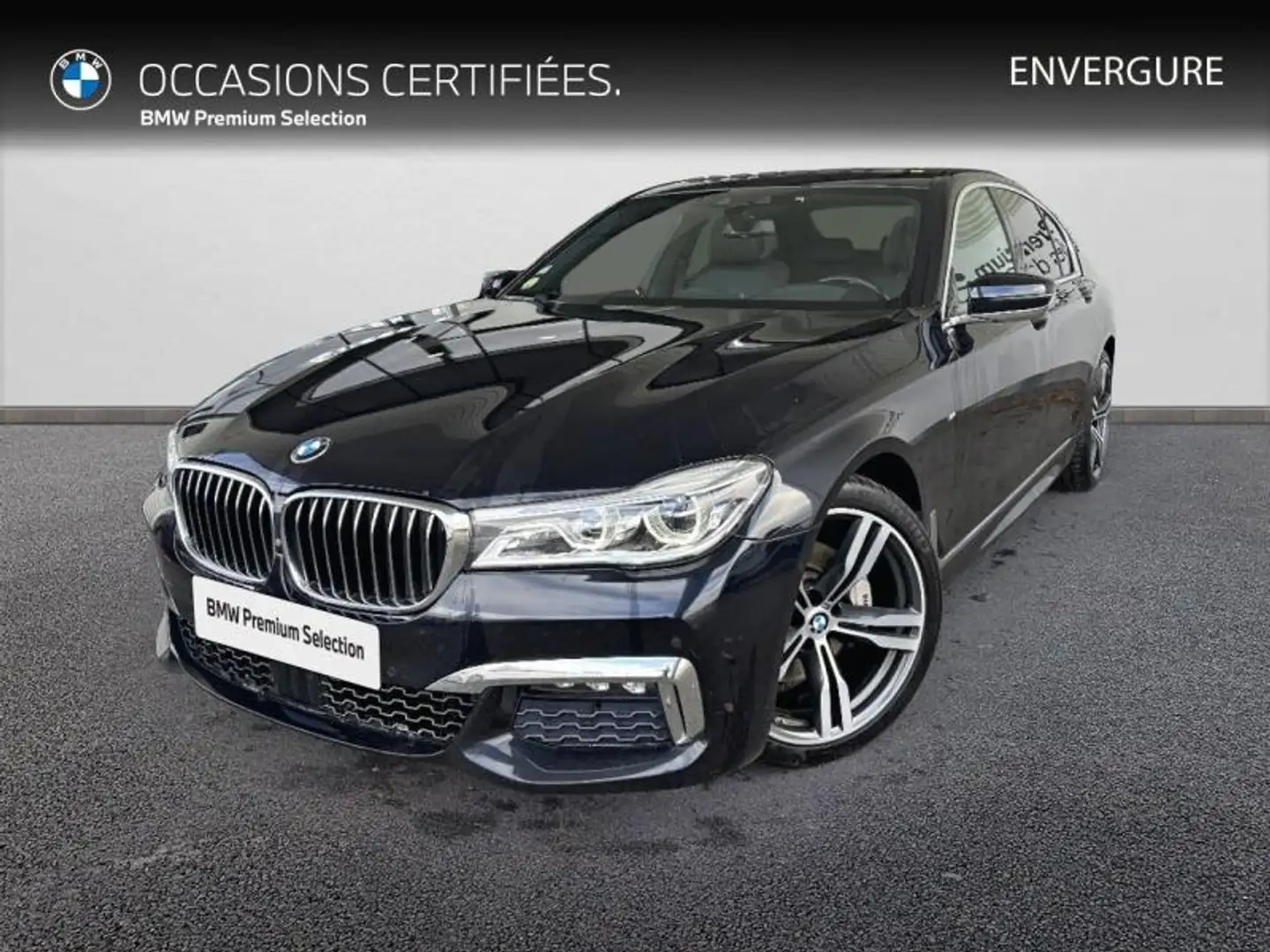 BMW 725 725dA 231ch M Sport Schwarz - 1