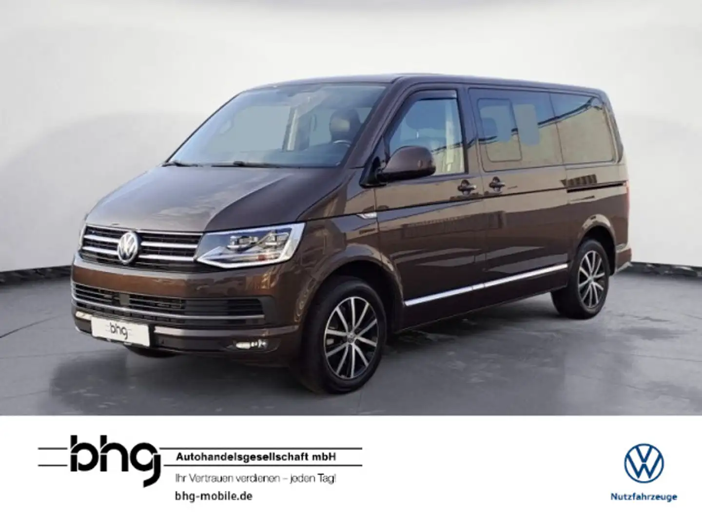 Volkswagen T6 Multivan 2.0 TDI DSG Business AHK ACC-FrontAs Braun - 1