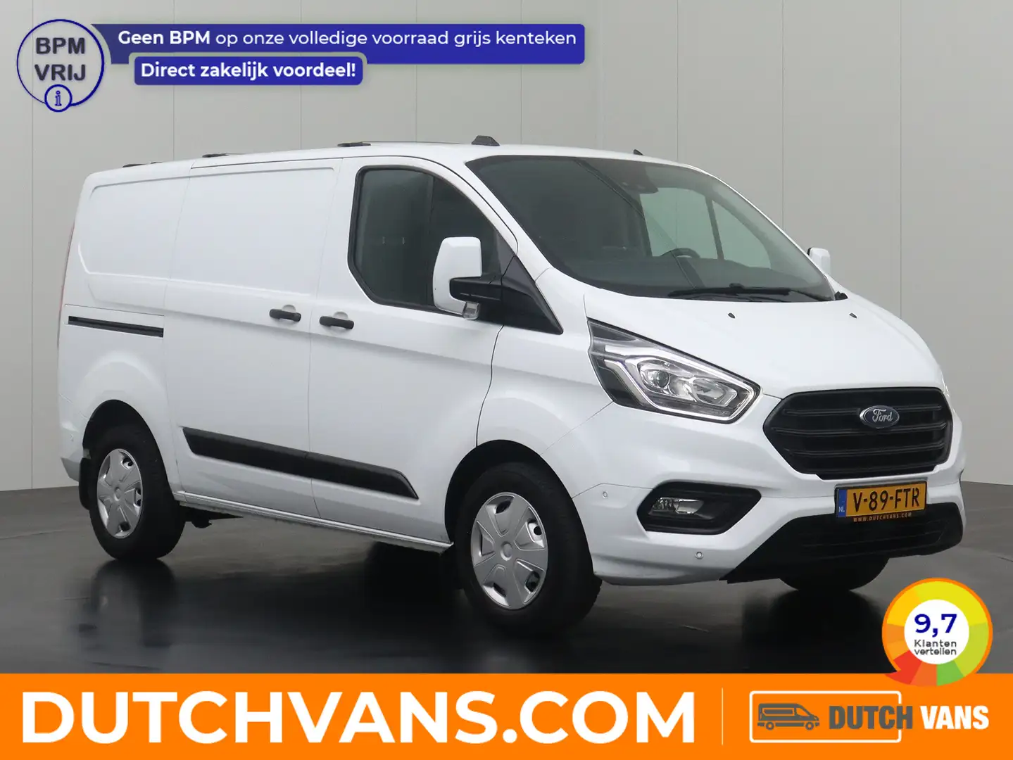 Ford Transit Custom 2.0TDCi 170PK | Kastinrichting | Navigatie | Camer Wit - 1