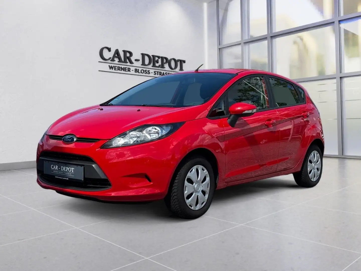 Ford Fiesta Trend*KLIMA*AUX*MULTILENK.*44 TKM*TÜV* Rot - 1