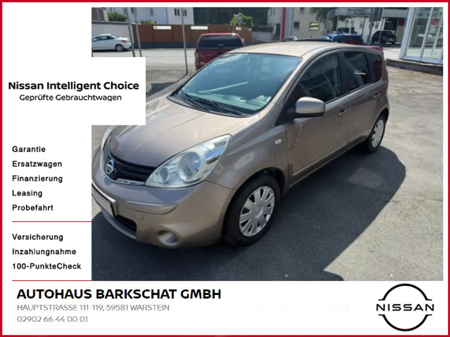 Nissan Note Acenta Silber - 1