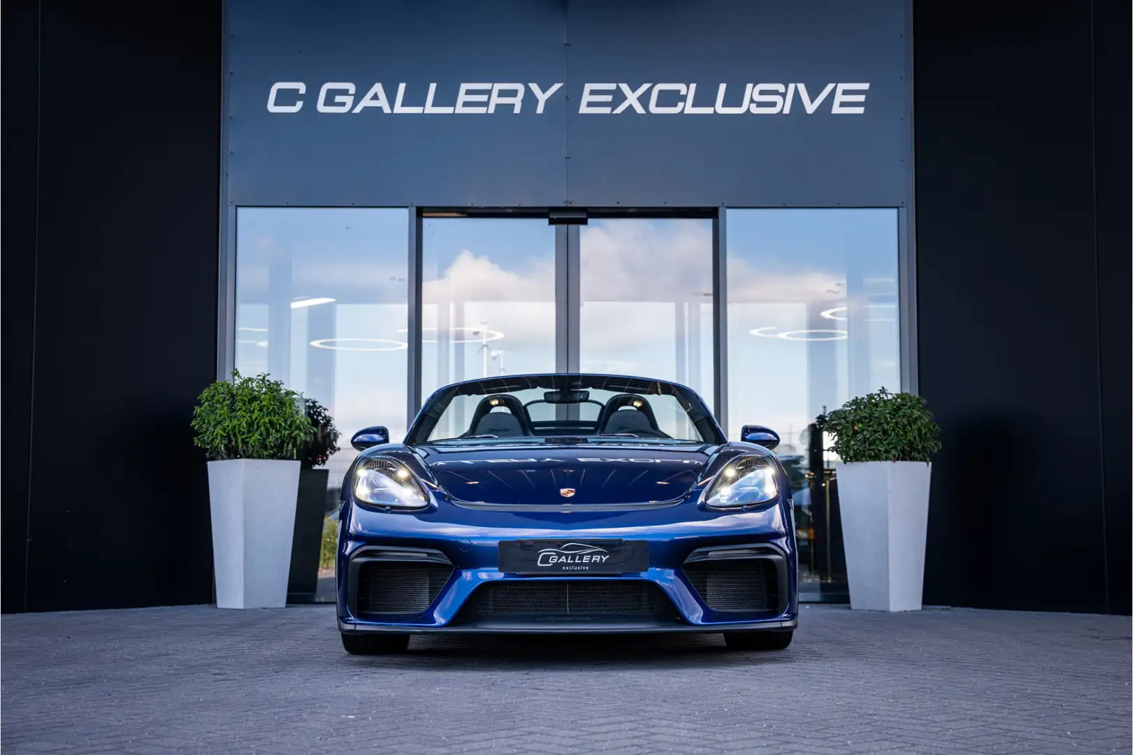 Porsche 718 Spyder 4.0 421PK - Keramisch | Sport Chrono + | Sportuitl Blau - 2