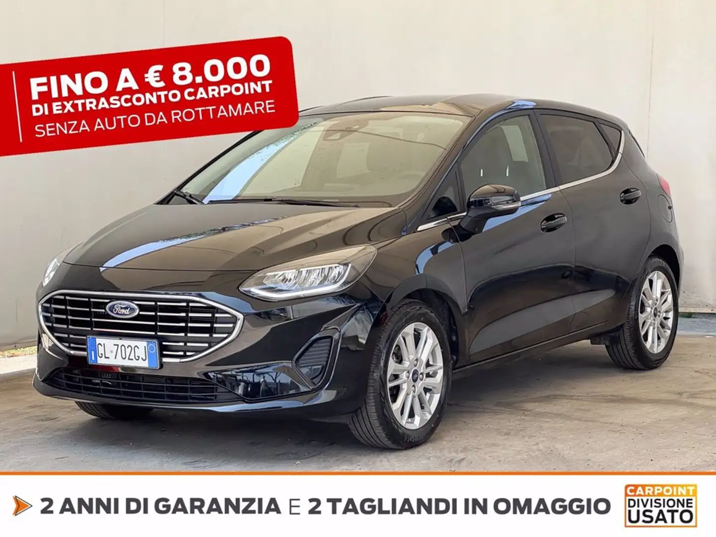 Ford Fiesta 5p 1.0 ecoboost business s&s 100cv Nero - 1