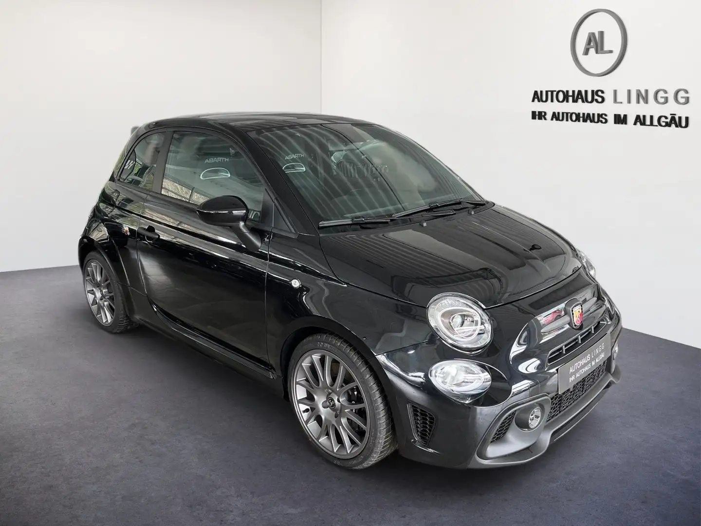 Abarth 695 TURISMO 1.4 180 PS/PANO-DACH/LEDER/BLACK PA/ Fekete - 2