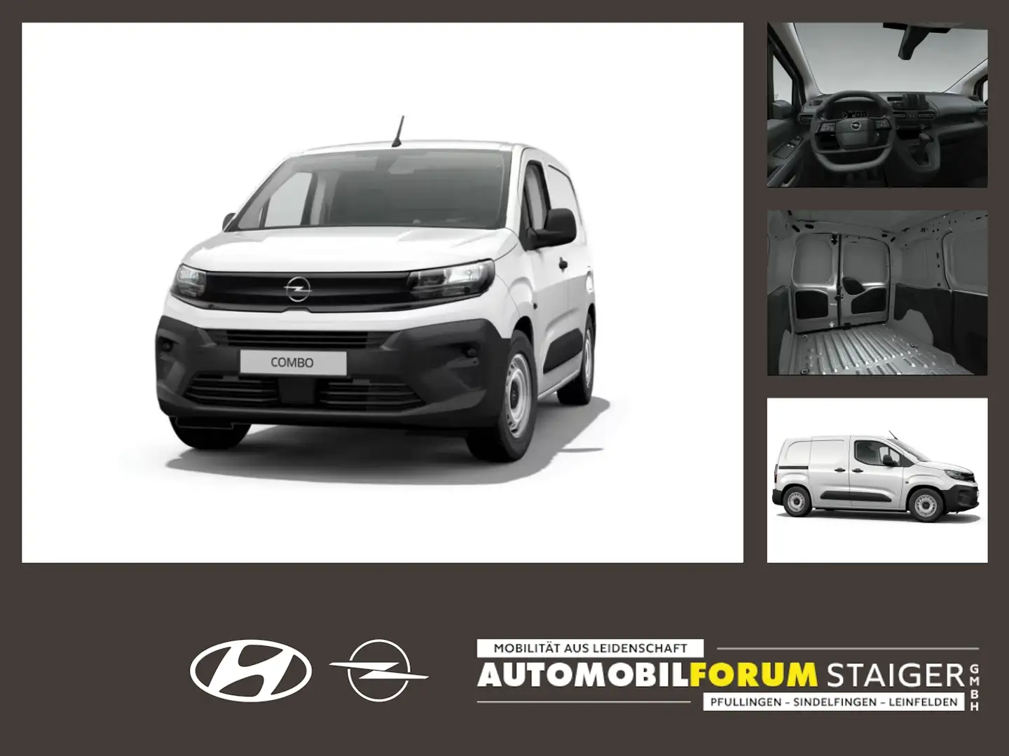 Opel Combo Cargo 1.5 Diesel L2 mit erhöhter Nutzlast Weiß - 1