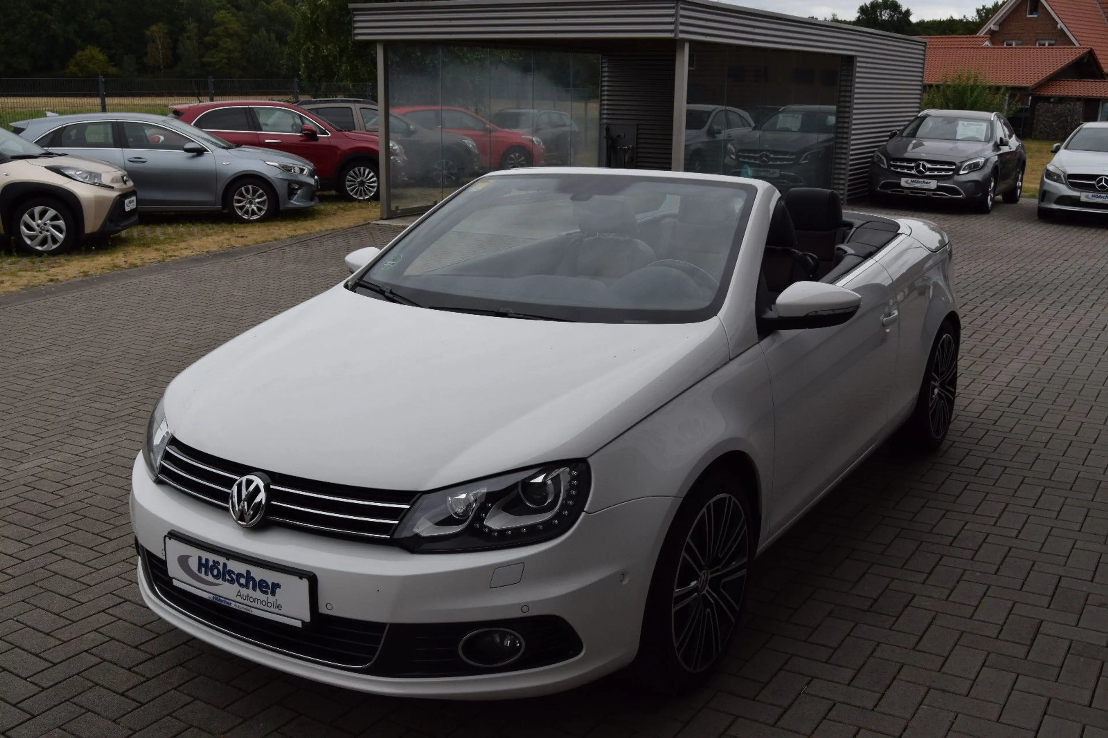 Volkswagen Eos Exclusive!AUTOMATIK!Navi,Leder,Xenon!AHK! — photo 3