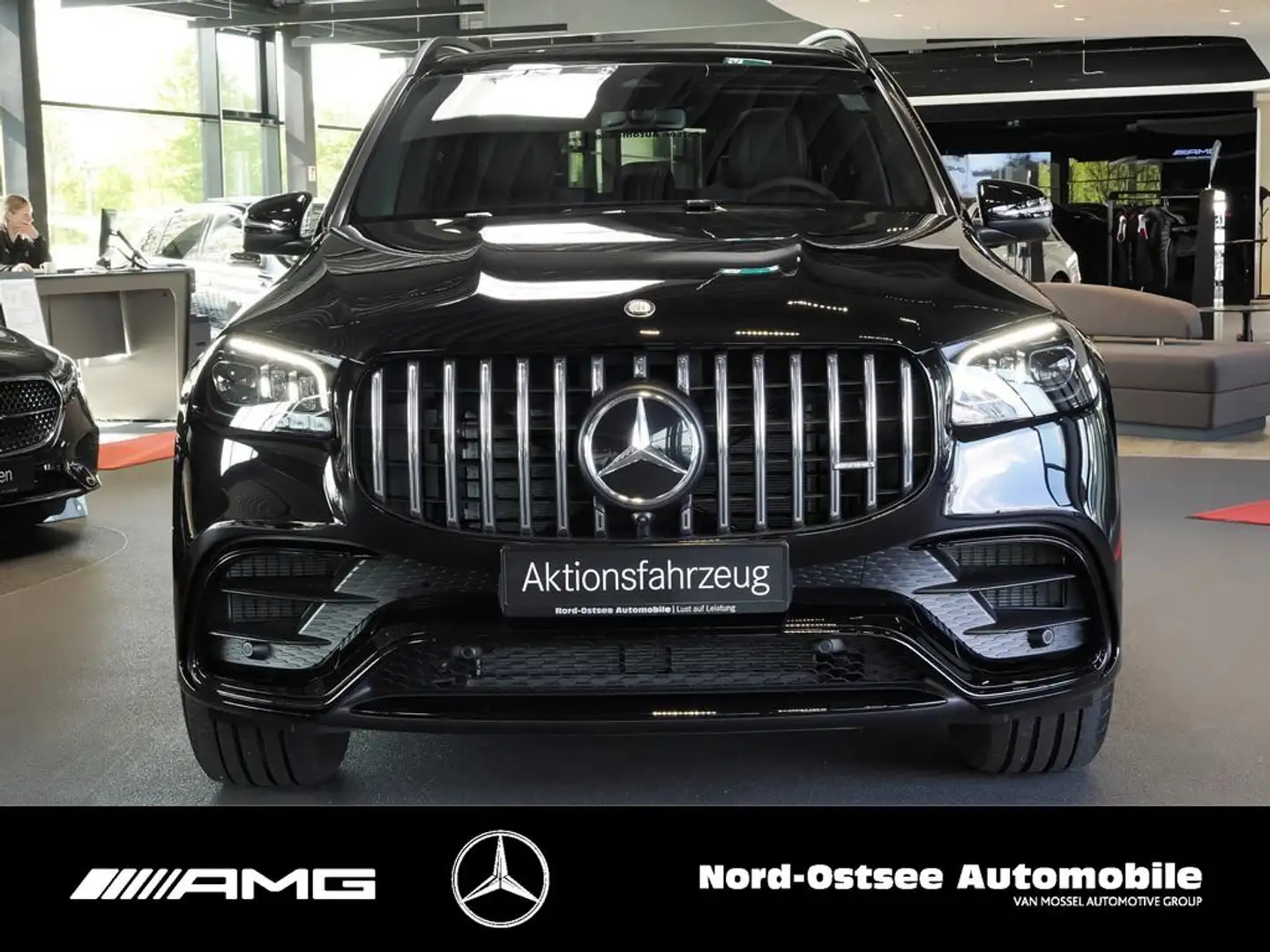 Mercedes-Benz GLS 63 AMG 4m+ NIGHT PANO ULTIMATE STANDHZG 22-Z Zwart - 2