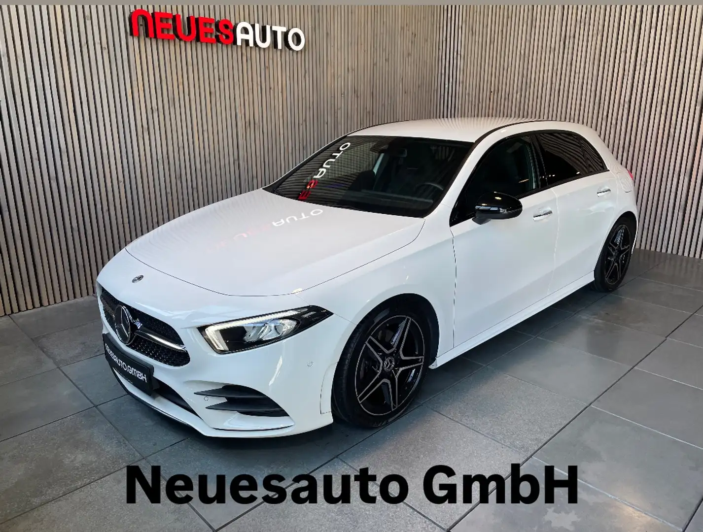 Mercedes-Benz A 180 d Aut.*AMG*1.Besitz*Servicegepfl.*Ambi.*LED*Navi* Weiß - 1