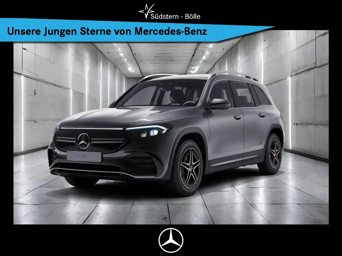 Mercedes-Benz EQB 250 +AMG+SHZ+AMBIENTE+KAMERA+PARK-ASS+LED Grau - 1