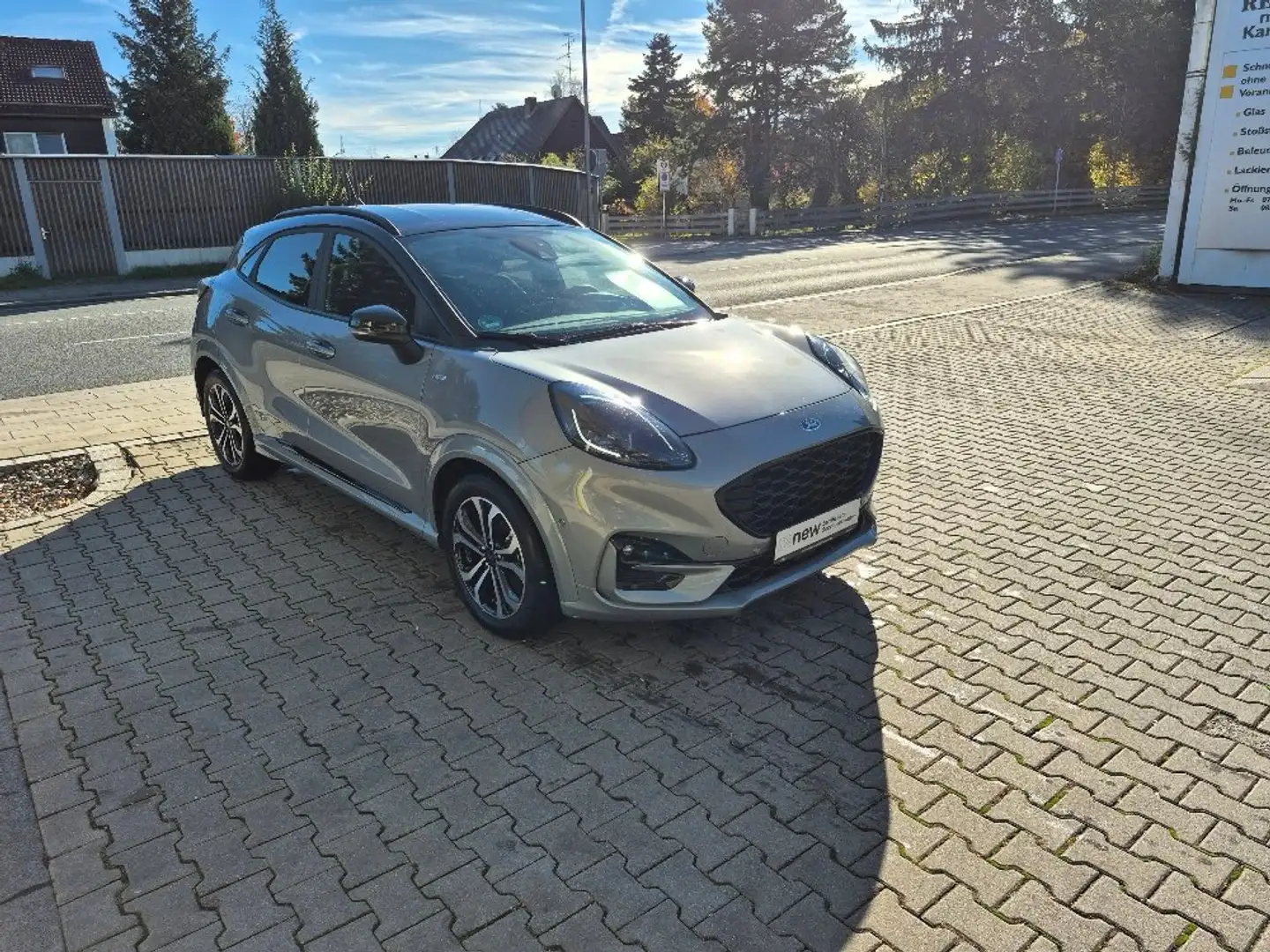 Ford Puma ST-Line S/S 1.0 EcoBoost Midl Hybrid Zilver - 2