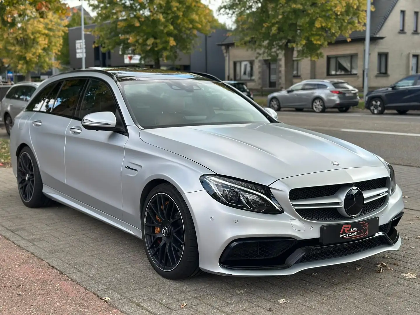 Mercedes-Benz C 63 AMG S T AMG - Lichte vracht - Keramisch - Full ! BTW! Argento - 2