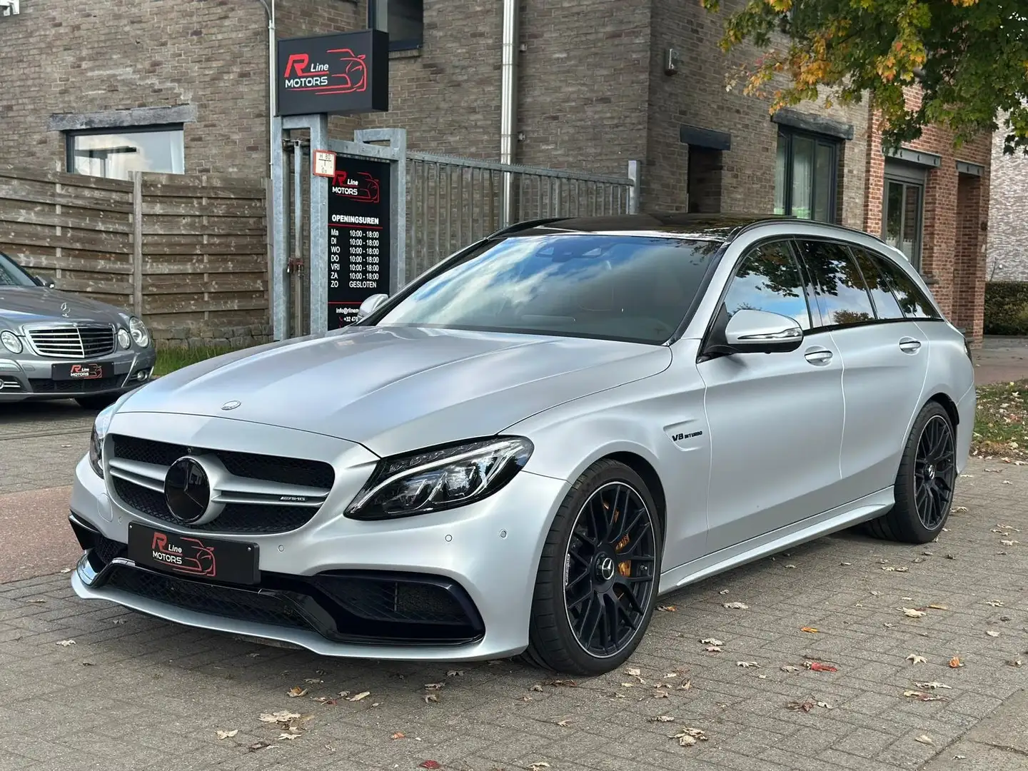 Mercedes-Benz C 63 AMG S T AMG - Lichte vracht - Keramisch - Full ! BTW! Argento - 1