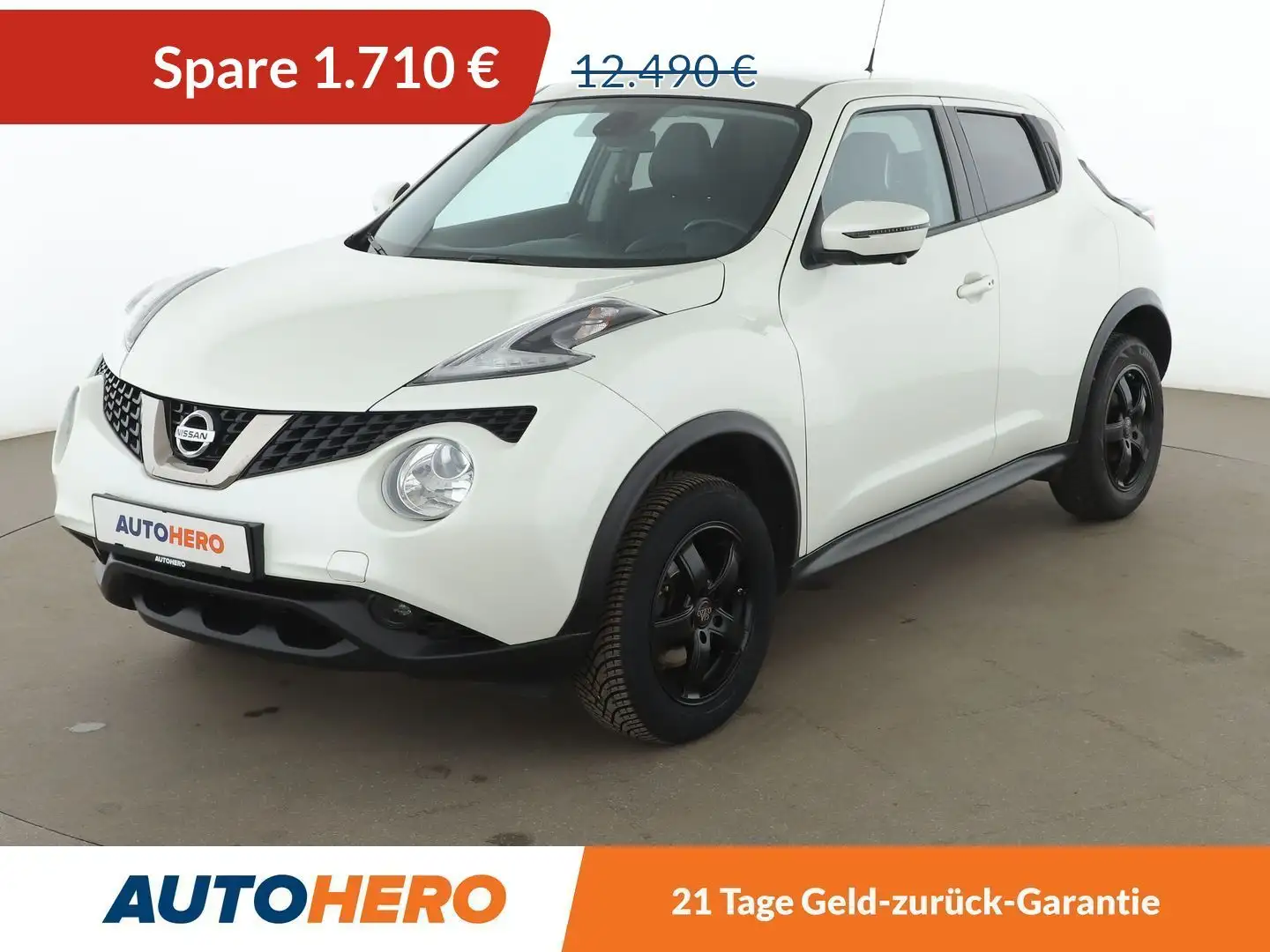 Nissan Juke 1.6 N-Connecta*NAVI*360°CAM*SHZ*BOSE*KLIMA* Weiß - 1