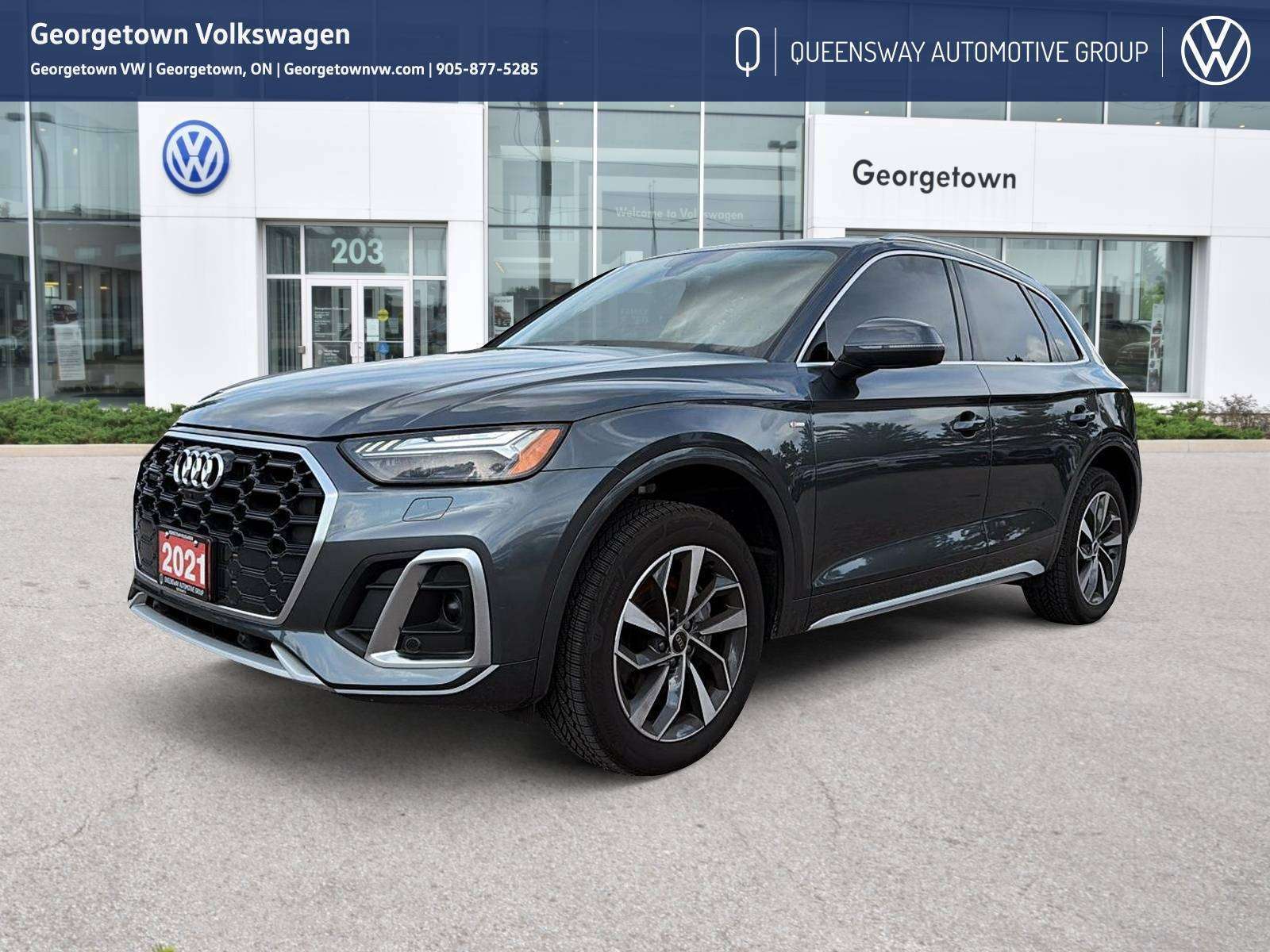 2021 Audi Q5 45 Technik Quattro | S-Line Pkg | B&O Sound | 360