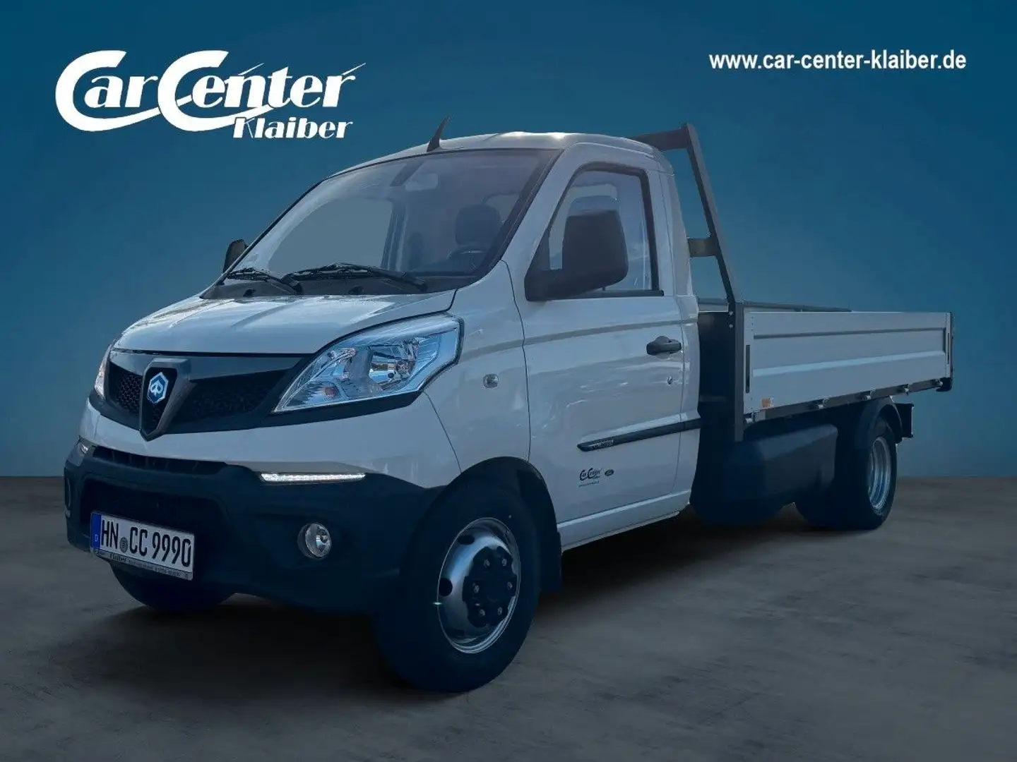Piaggio Porter NP6 Long Range LPG Kipper 325 308 TOP Weiß - 1