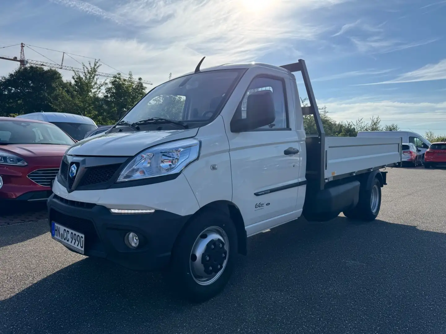 Piaggio Porter NP6 Long Range LPG Kipper 325 308 TOP Weiß - 2