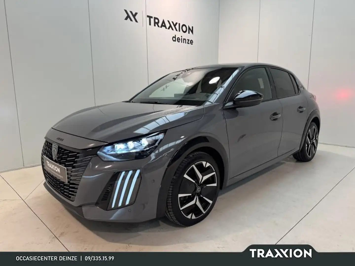 Peugeot 208 1.2i GT **DEMO** SELENIUM GPS|CAMERA|PDC|PANO DAK| Grijs - 1