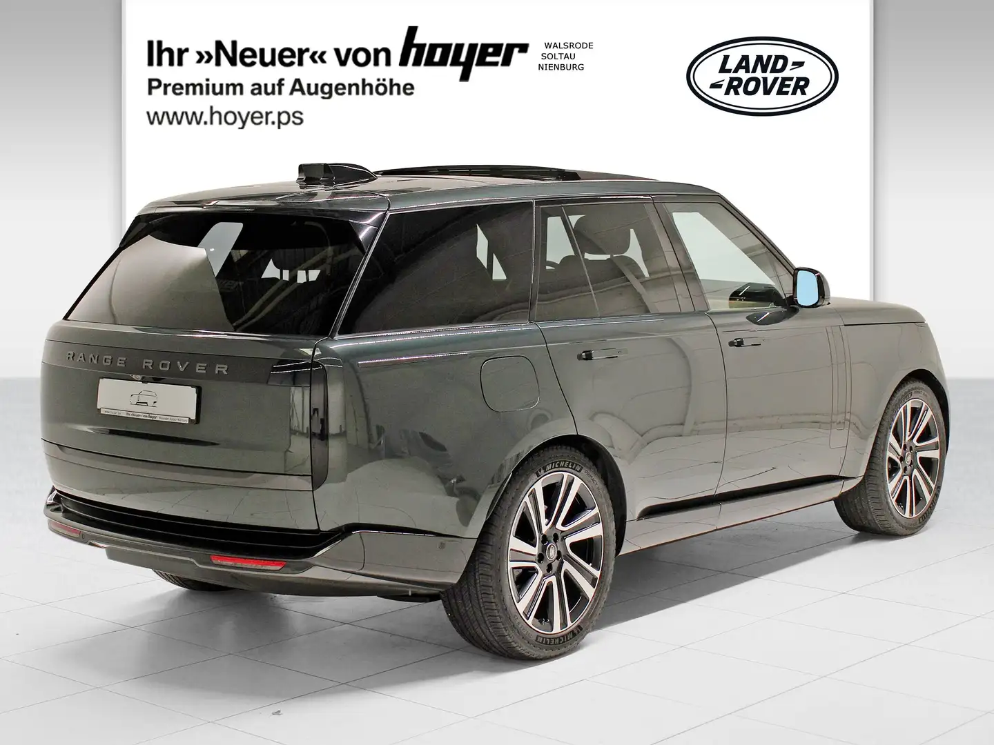 Land Rover Range Rover D350 HSE SWB AHK Pano Grün - 2