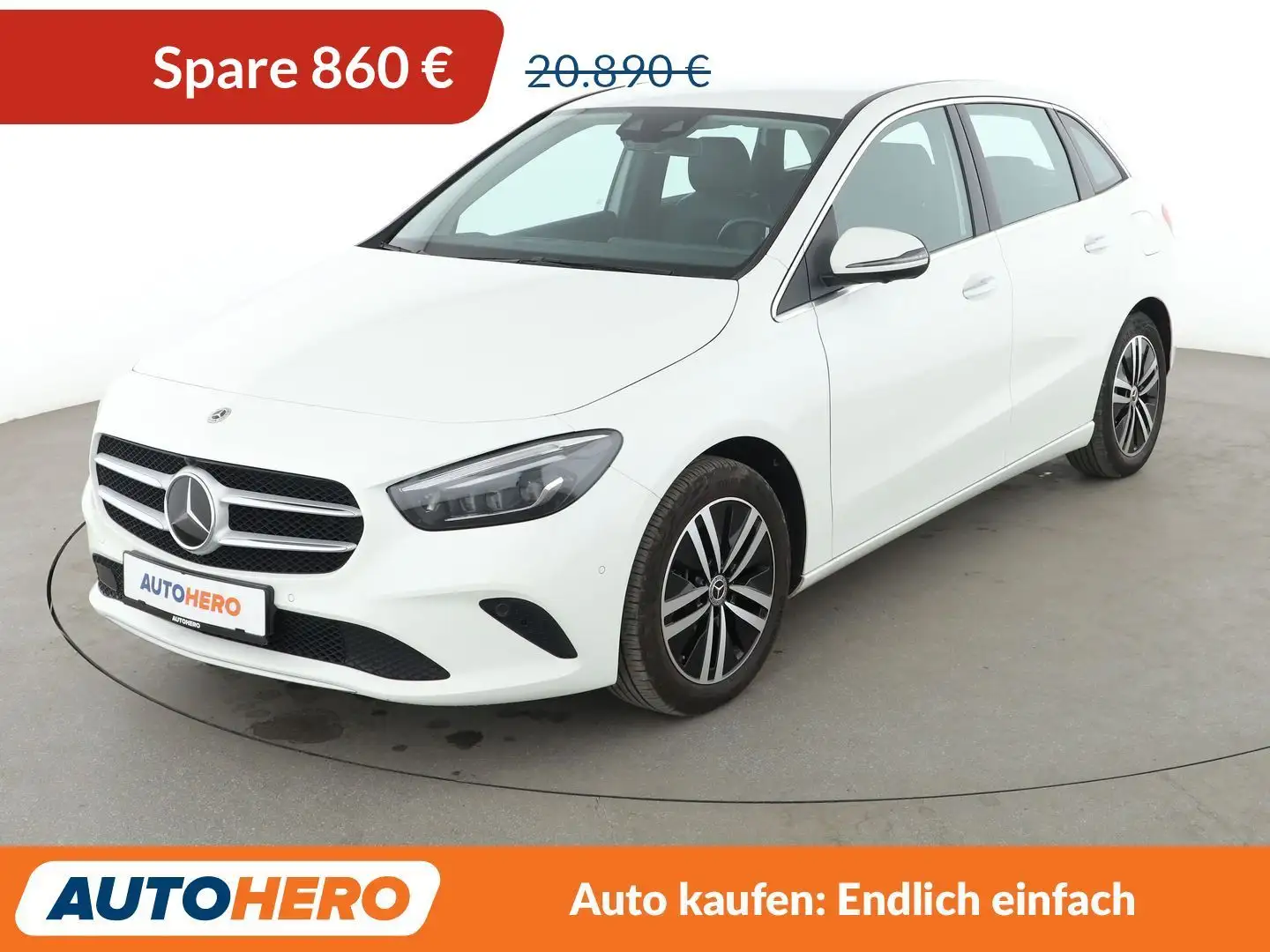Mercedes-Benz B 250 Progressive Aut.*LED*NAVI*ACC*CAM*PDC*SHZ*KLIMA* Weiß - 1
