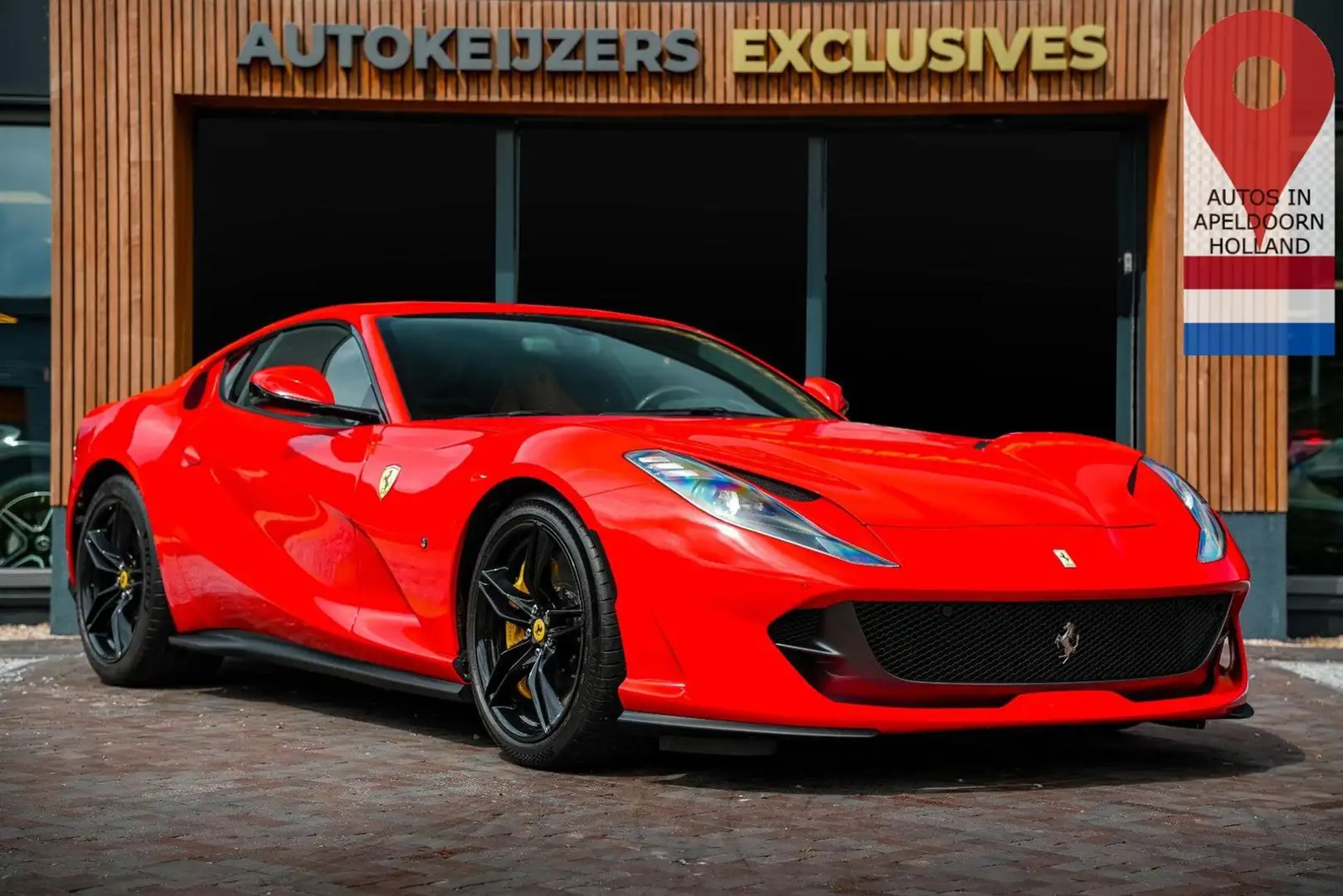 Ferrari 812 6.5 V12 Superfast HELE Keramisch Carbon Alca Roşu - 1
